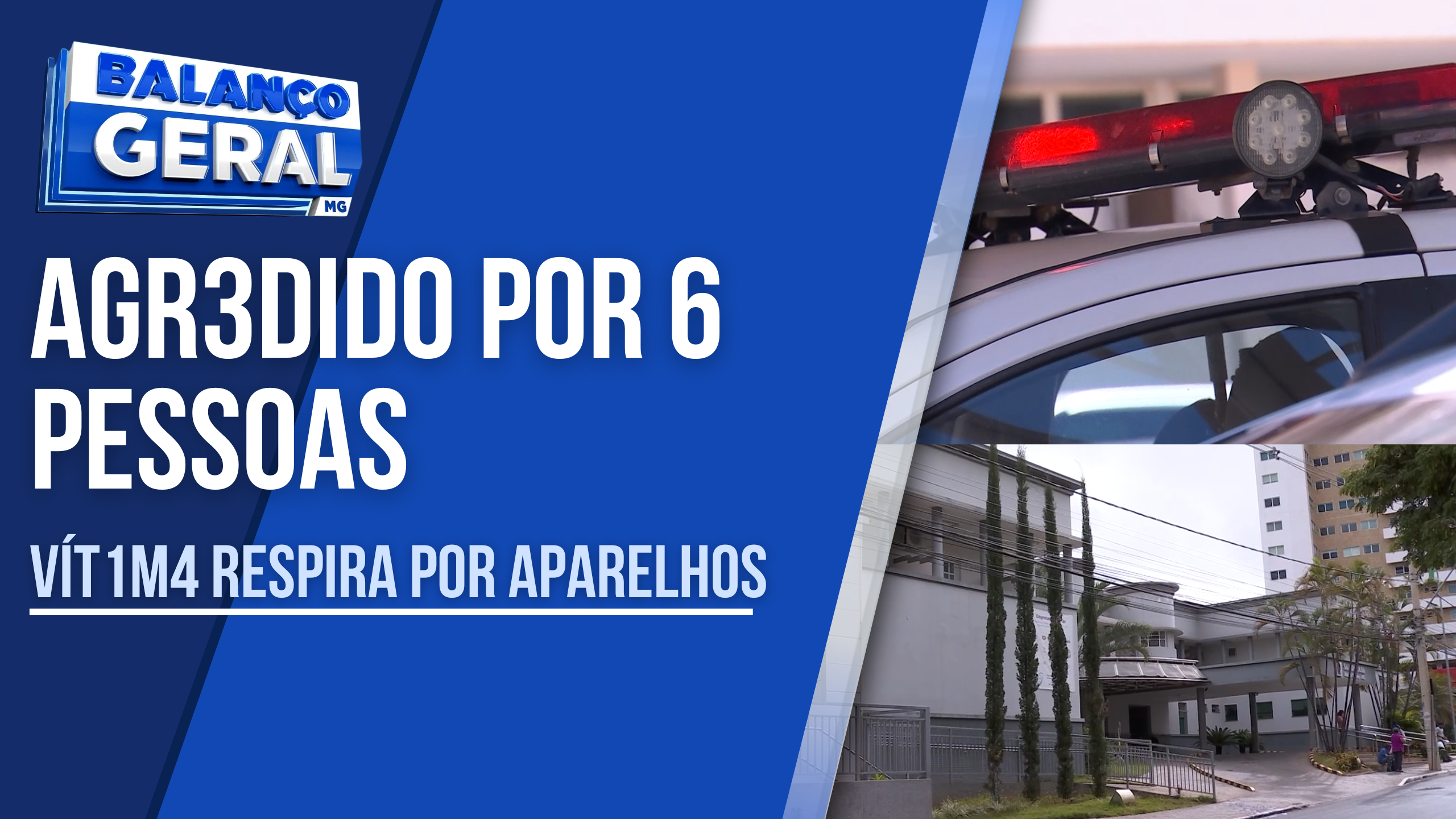 HOMEM RESPIRA COM A AJUDA DE APARELHOS APÓS SER AGREDIDO EM TAIOBEIRAS