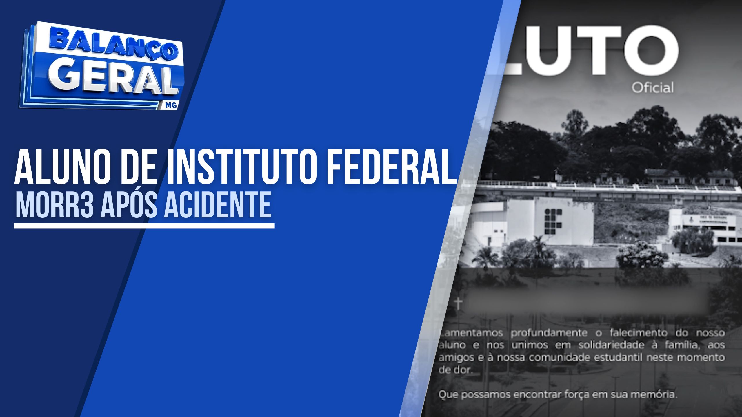 ÓRGÃOS SERÃO DOADOS: ALUNO DE INSTITUTO FEDERAL MORRE APÓS BATER BICICLETA EM CARRO NA CIDADE DE MACHADO