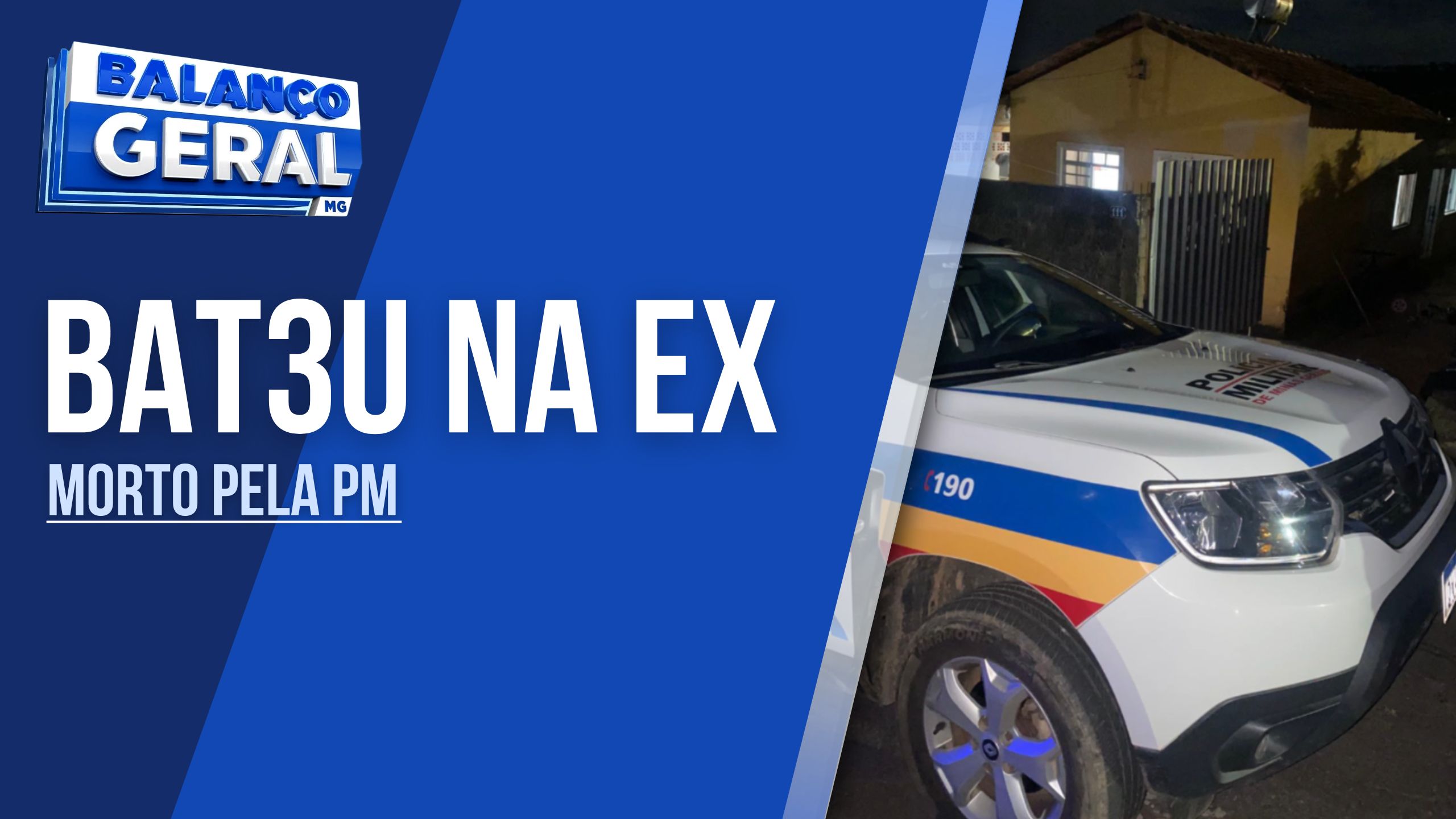 ACUSADO DE TENTAR MATAR A EX-COMPANHEIRA É BALEADO E MORTO PELA POLÍCIA EM MACHADO