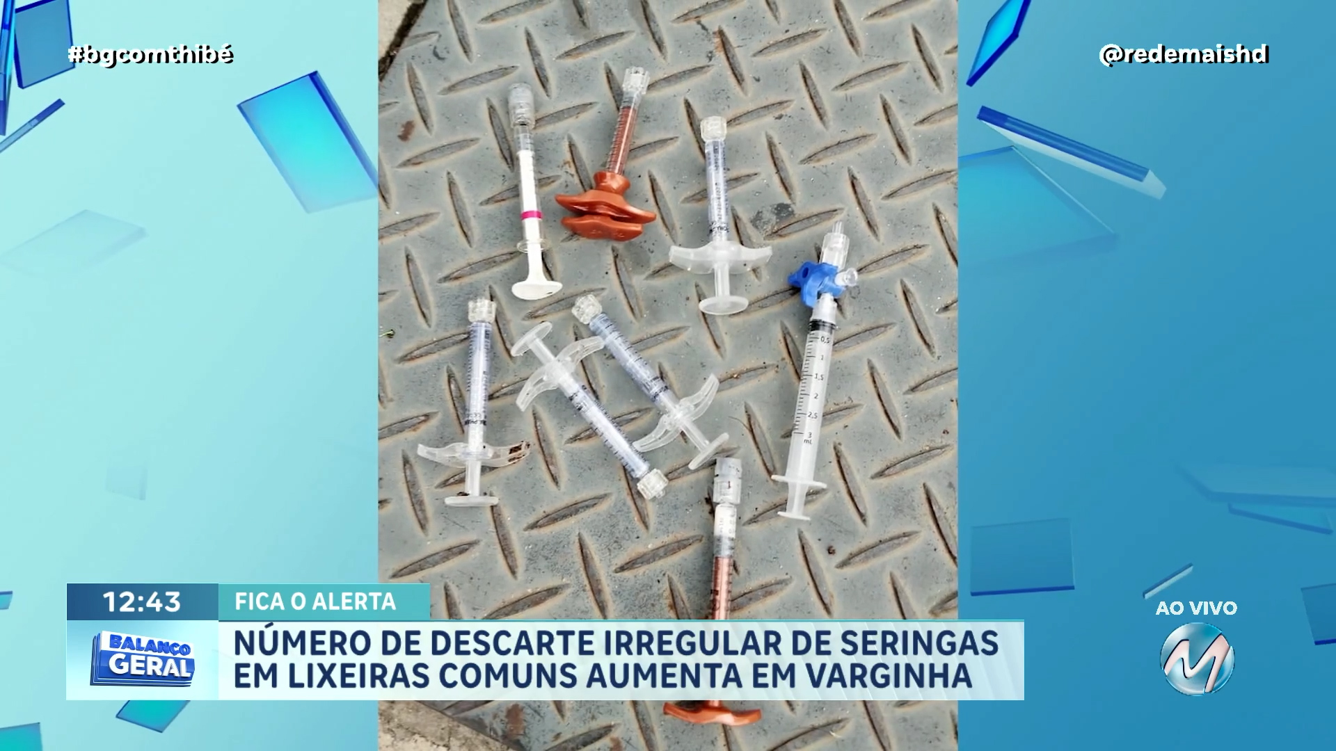 DESCARTE DE MATERIAIS CORTANTES CAUSA ACIDENTES COM COLETORES DE LIXO EM VARGINHA