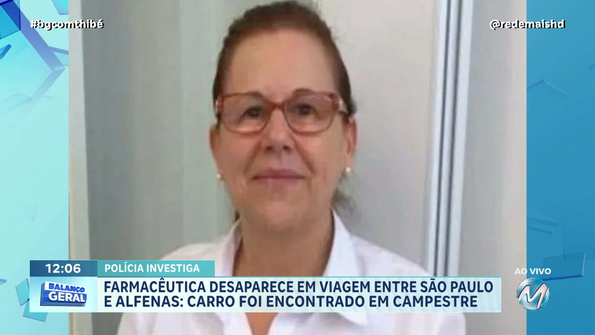 FARMACÊUTICA DESAPARECE EM VIAGEM ENTRE SÃO PAULO E ALFENAS: CARRO FOI ENCONTRADO EM CAMPESTRE