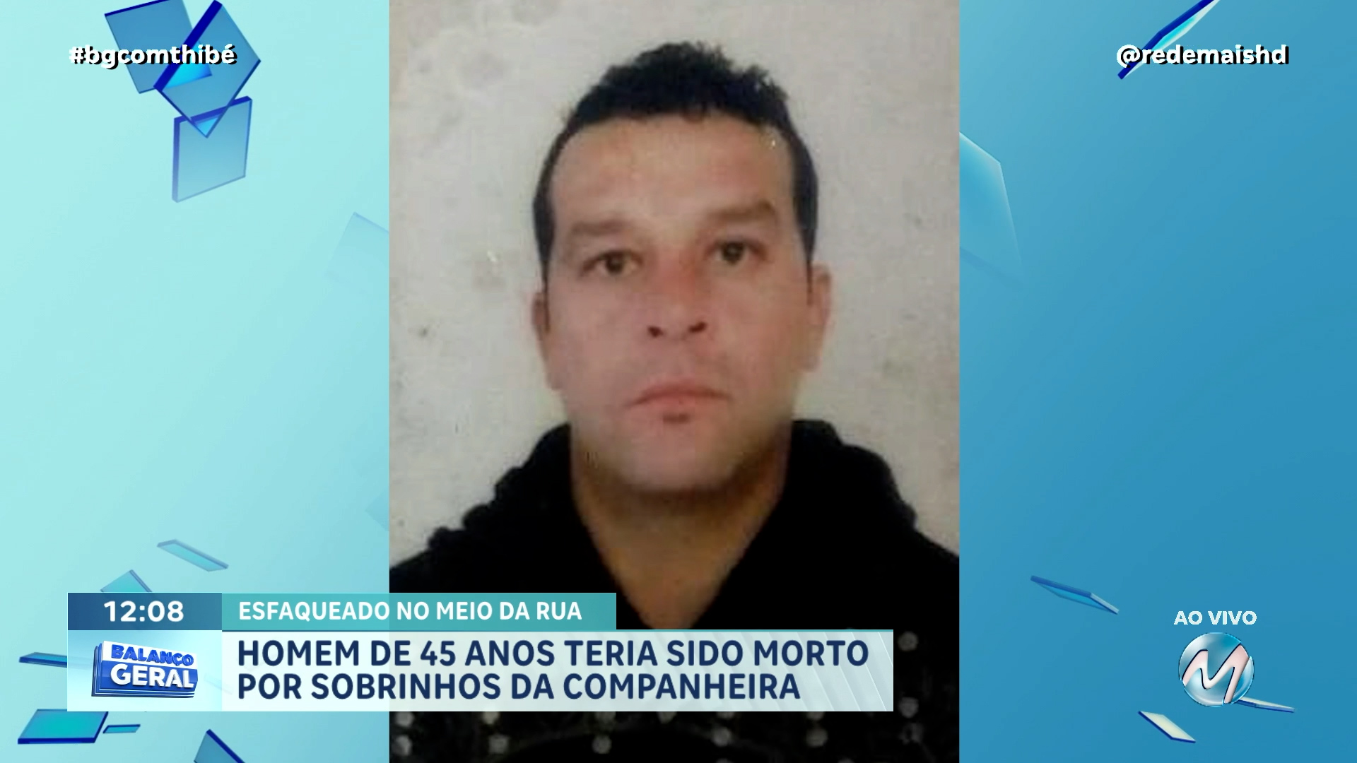 HOMEM DE 45 ANOS MORRE APÓS SER ESFAQUEADO POR SOBRINHOS DA COMPANHEIRA EM VARGINHA