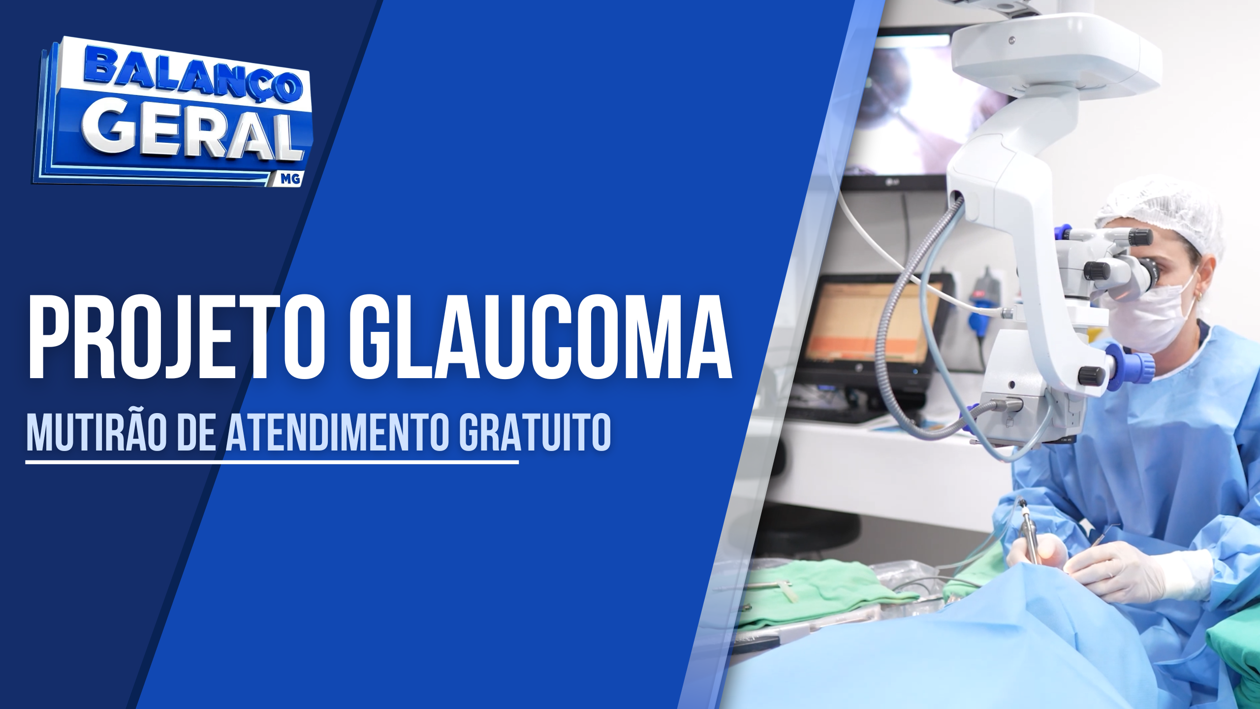 SANTA CASA OLHOS REALIZA MUTIRÃO GRATUITO DE CONSULTA E TRATAMENTO DE GLAUCOMA