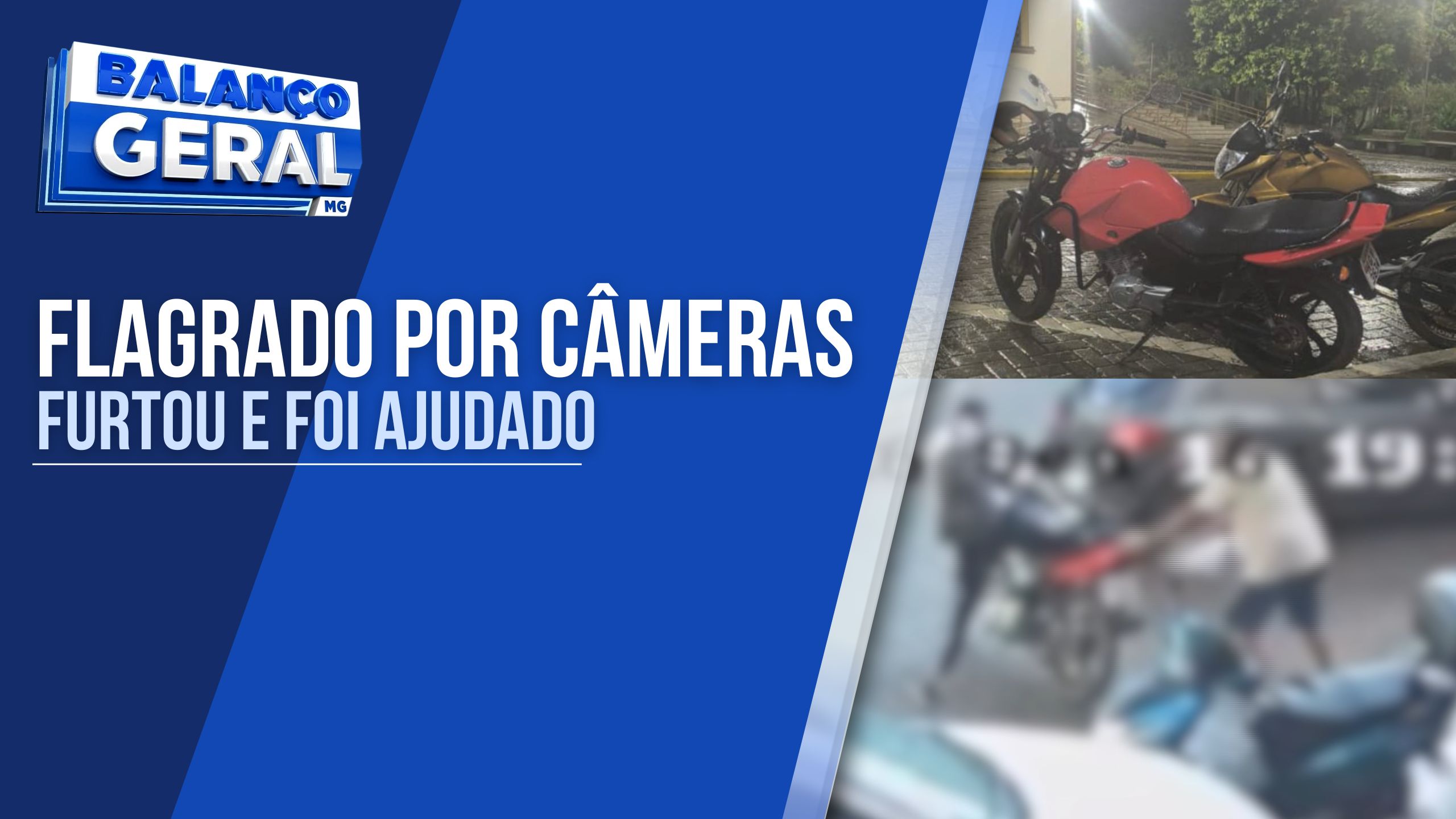 HOMEM COM PERNA MECÂNICA CAI AO TENTAR FURTAR MOTO E RECEBE AJUDA PARA SE LEVANTAR: NÃO SABIAM