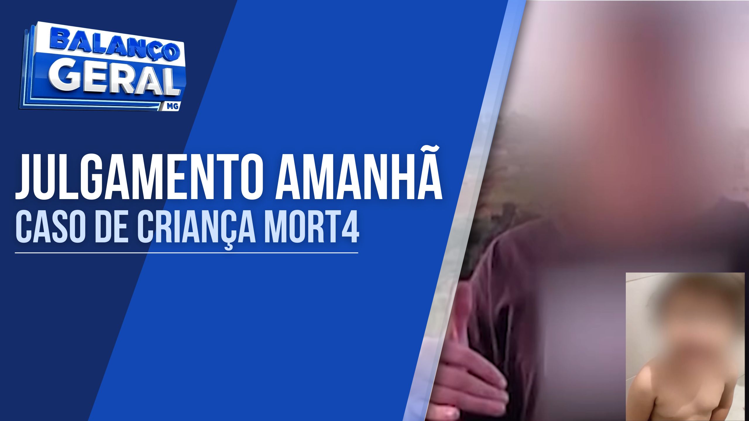 VARGINHA: SUSPEITO DE ESPANCAR E MATAR ENTEADO DE 3 ANOS VAI A JÚRI