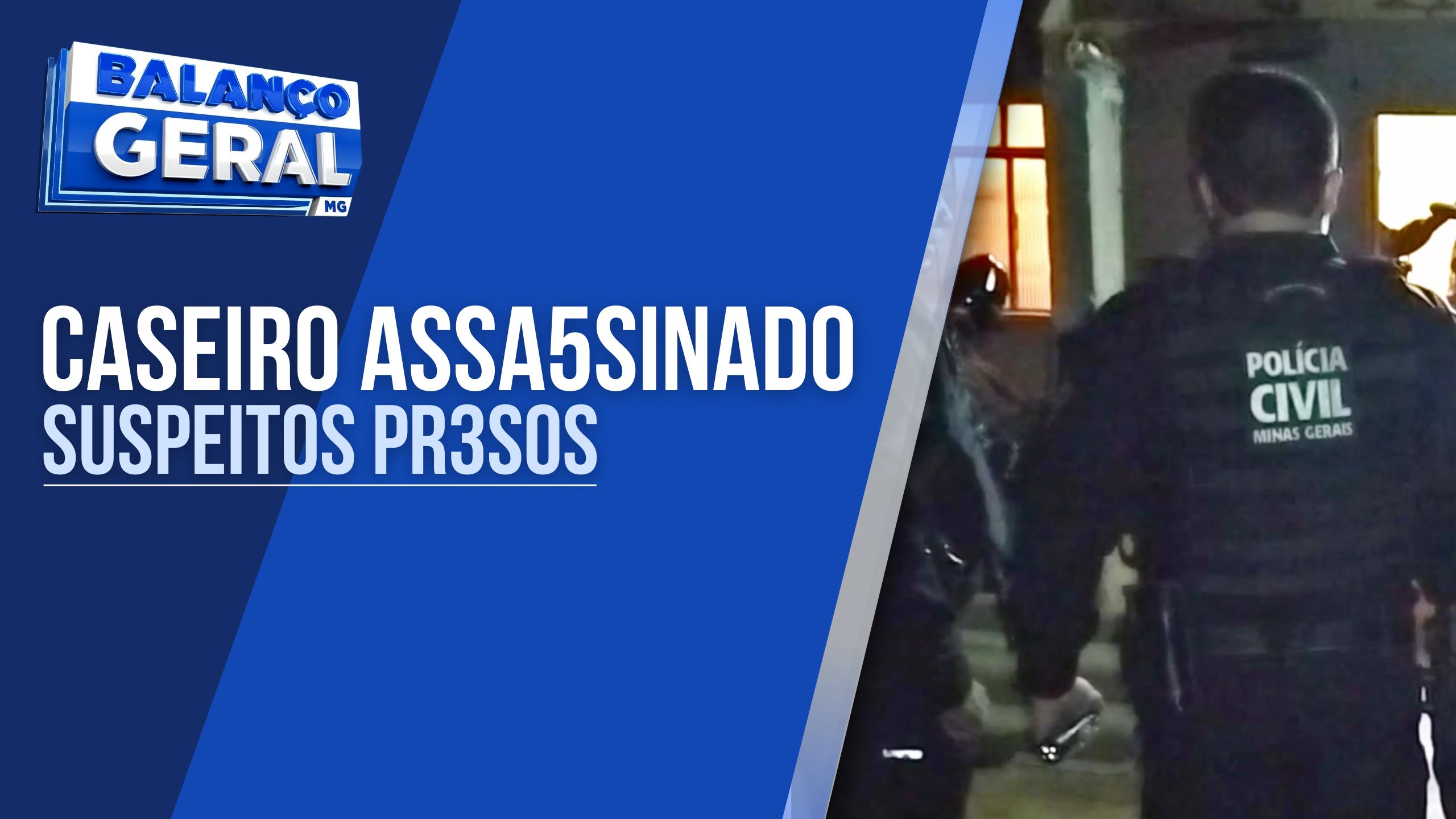 SUSPEITOS DE MATAR CASEIRO SÃO PRESOS EM PERDÕES