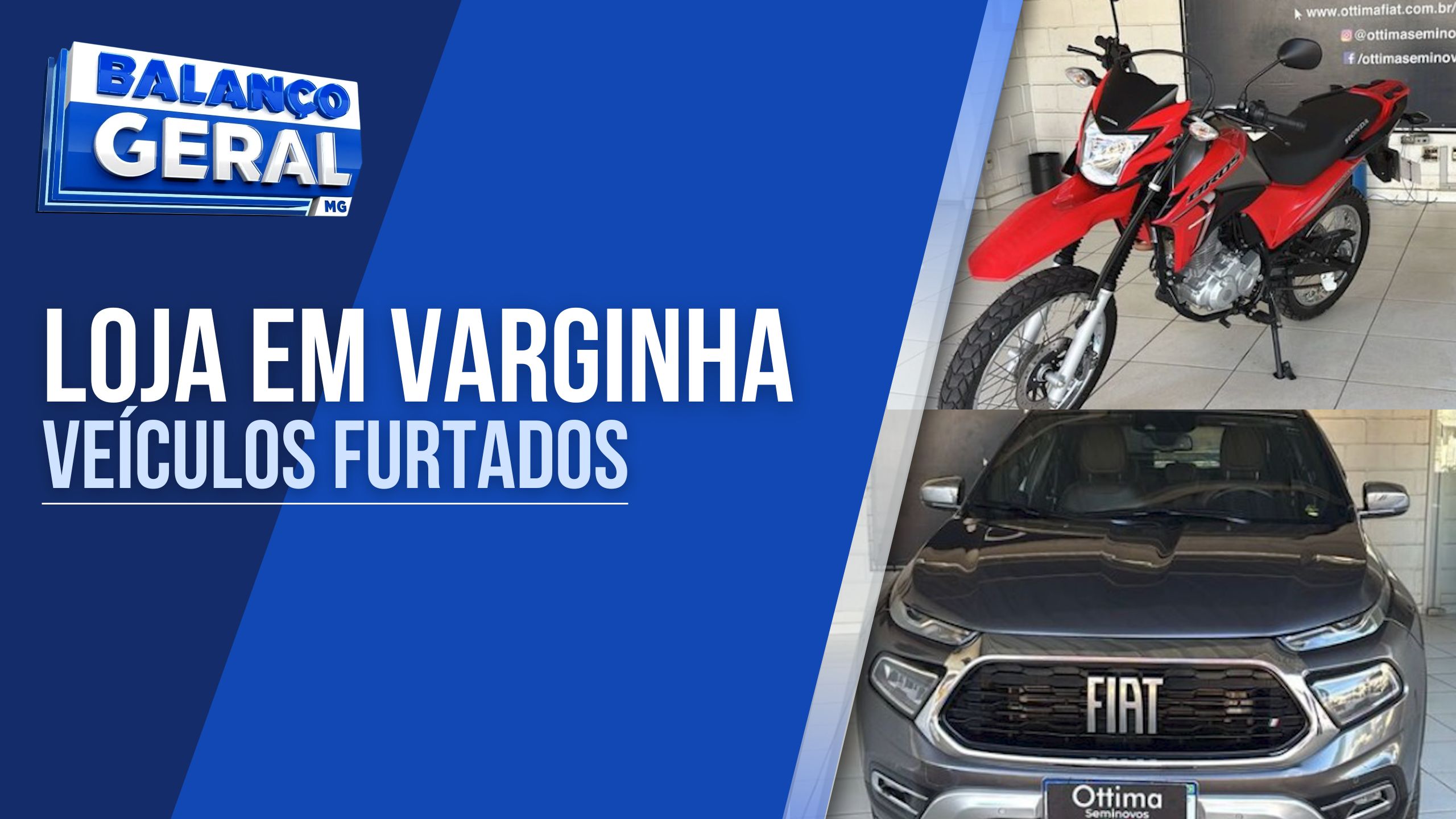 VARGINHA: LOJA DE SEMINOVOS É INVADIDA E CRIMINOSOS LEVAM TRÊS VEÍCULOS