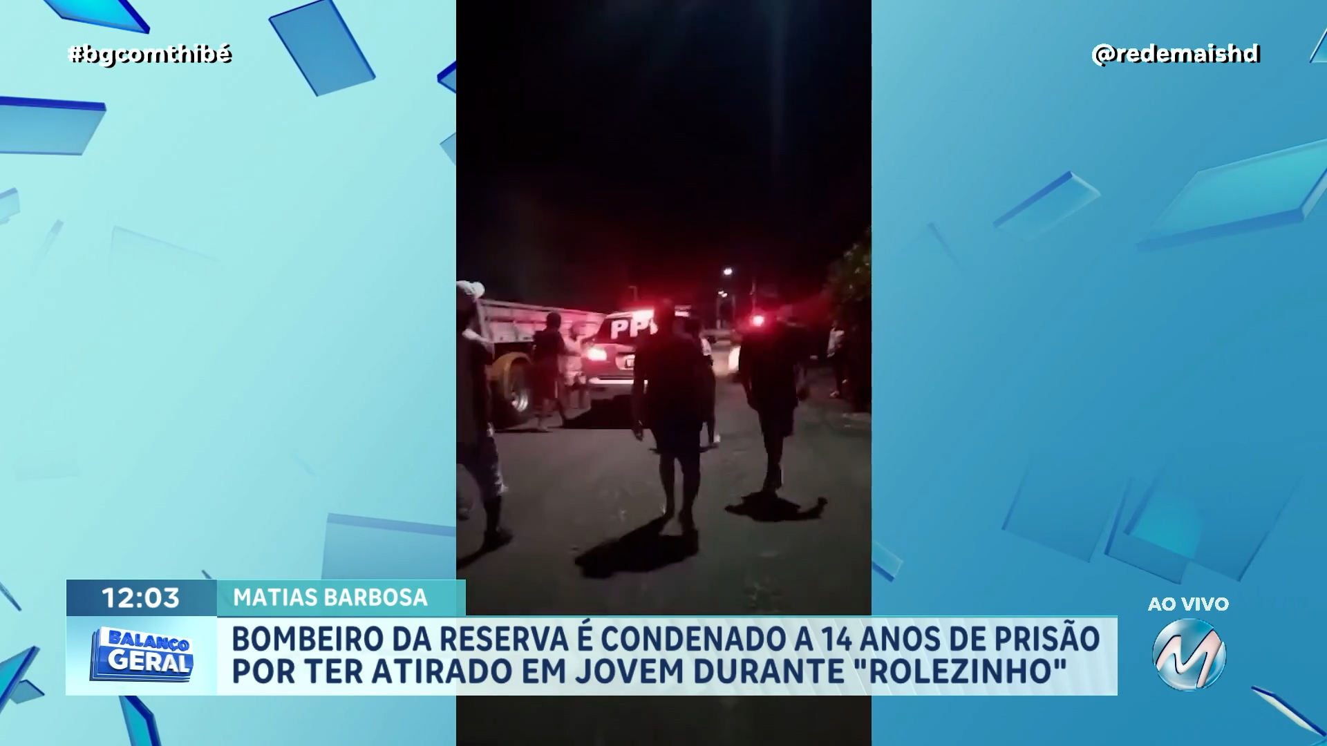 BOMBEIRO DA RESERVA É CONDENADO A 14 ANOS DE PRISÃO MATAR JOVEM DURANTE “ROLEZINHO”