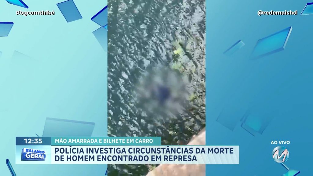 POLÍCIA INVESTIGA CIRCUNSTÂNCIAS DA MORTE DE HOMEM ENCONTRADO EM REPRESA