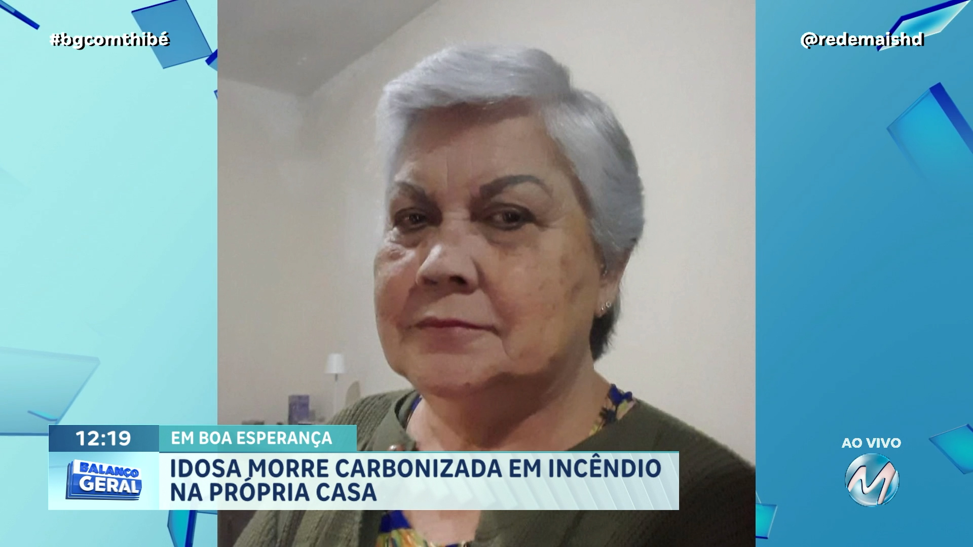 IDOSA MORRE CARBONIZADA EM INCÊNDIO NA PRÓPRIA CASA EM BOA ESPERANÇA