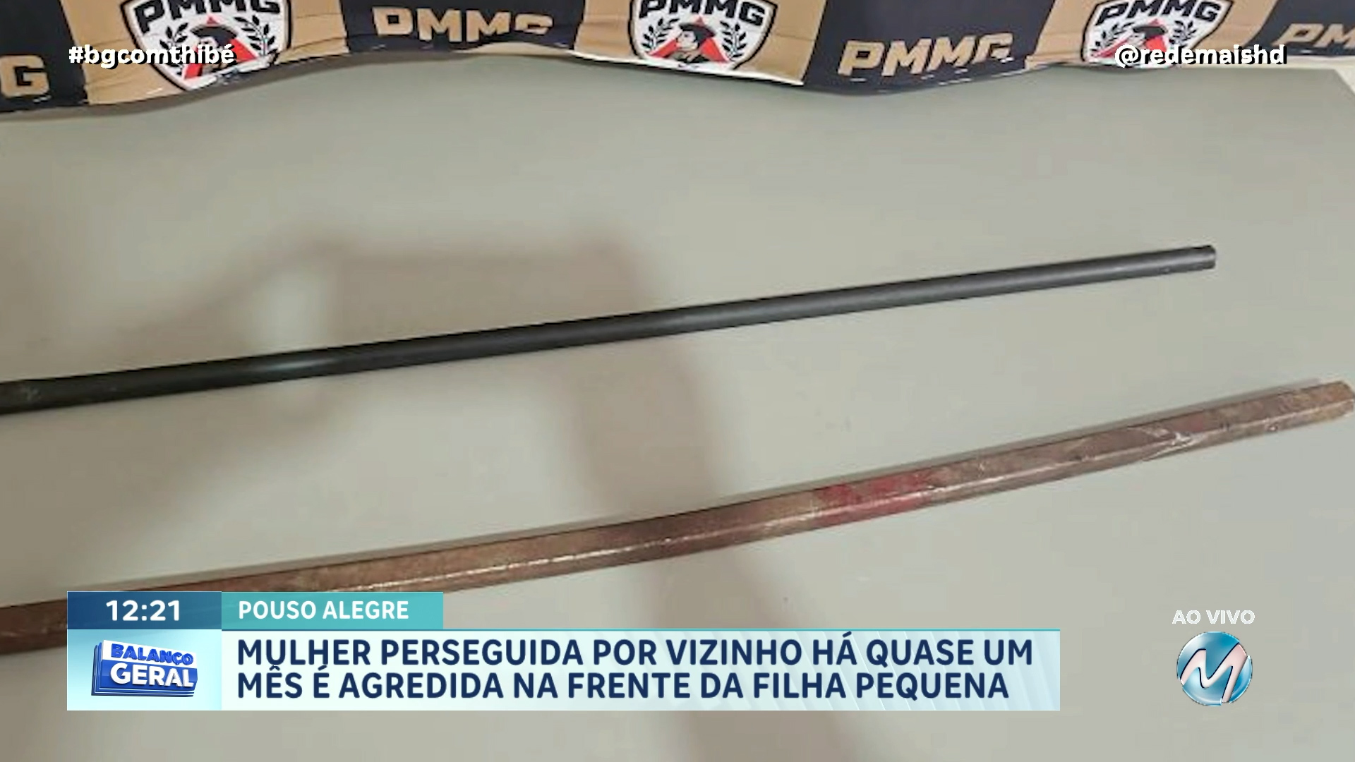 POUSO ALEGRE: MULHER PERSEGUIDA POR VIZINHO HÁ QUASE UM MÊS É AGREDIDA NA FRENTE DA FILHA PEQUENA