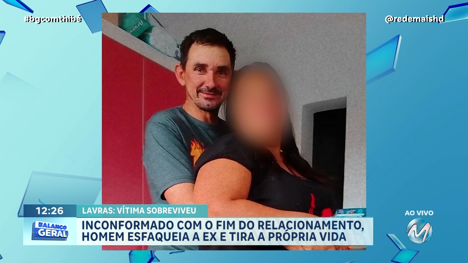 INCONFORMADO COM O FIM DO RELACIONAMENTO, HOMEM ESFAQUEIA A EX E TIRA A PRÓPRIA VIDA