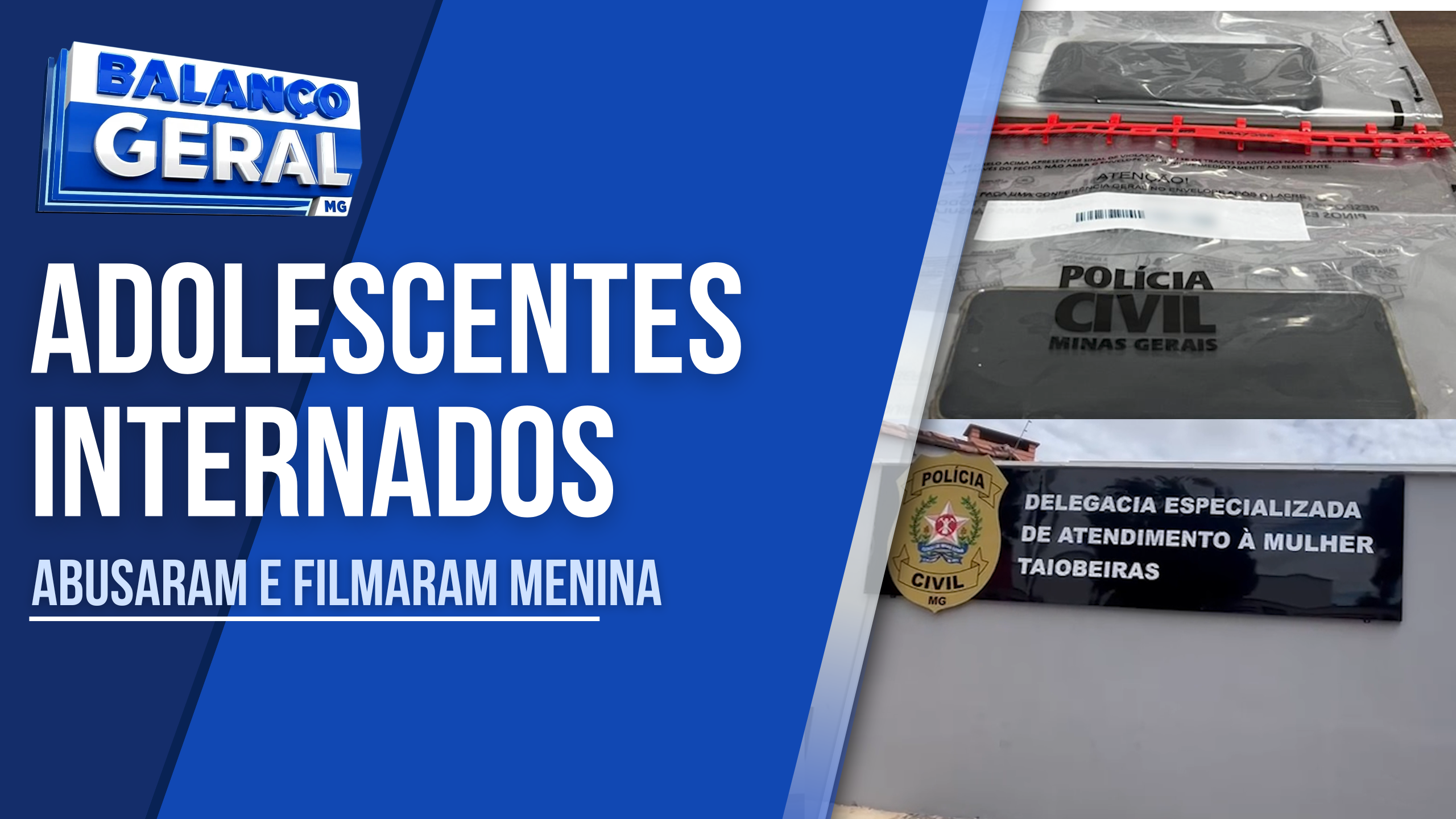 ADOLESCENTES SUSPEITOS DE ABUSAR DE MENINA DE 12 ANOS SÃO INTERNADOS PROVISORIAMENTE
