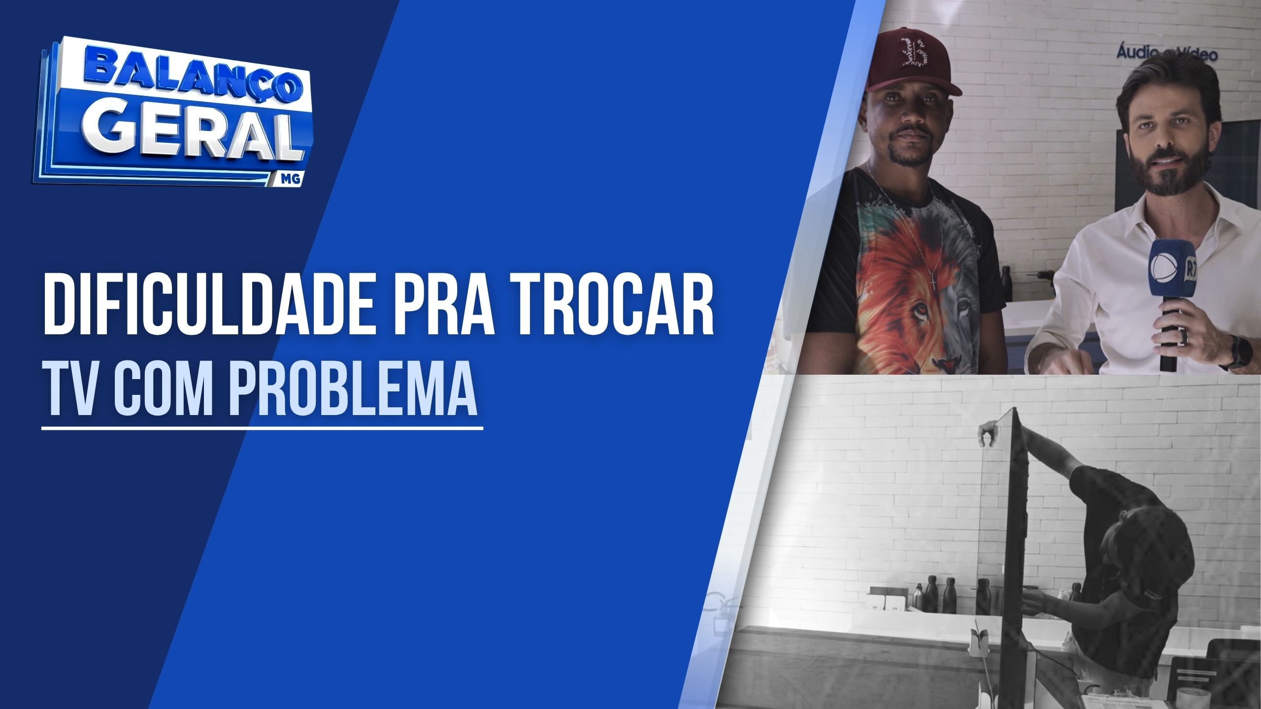BLITZ RECORD: BORRACHEIRO TENTA TROCAR TV, MAS ASSISTÊNCIA TÉCNICA DIZ QUE FOI MAU USO