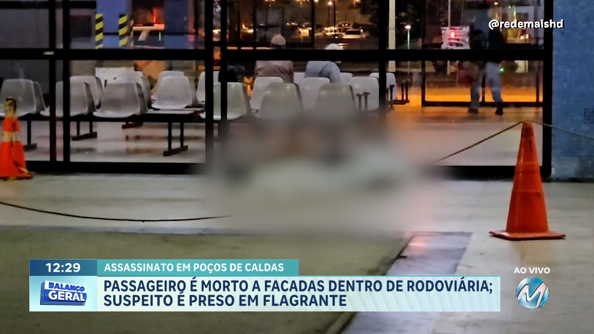 PASSAGEIRO É MORTO A FACADAS DENTRO DE RODOVIÁRIA DE POÇOS DE CALDAS