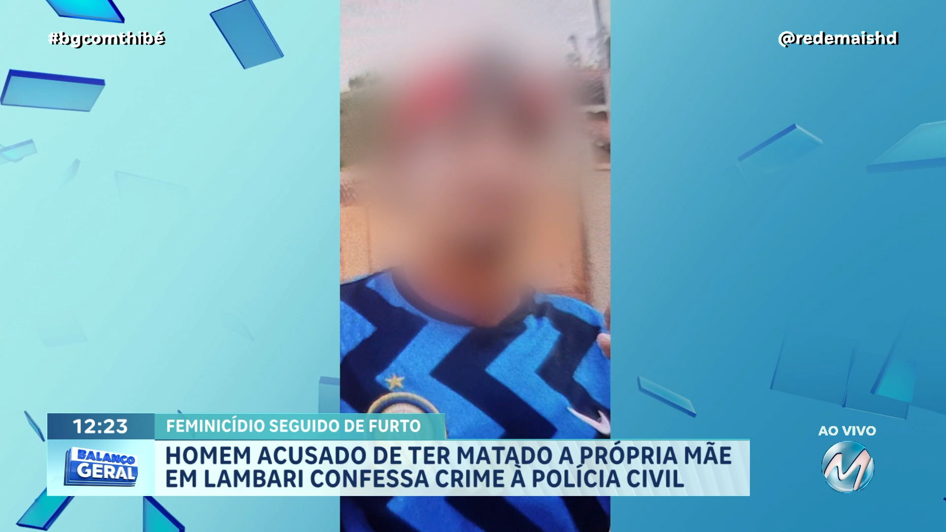 ACUSADO DE TER MATADO A PRÓPRIA MÃE EM LAMBARI CONFESSA CRIME À POLÍCIA CIVIL