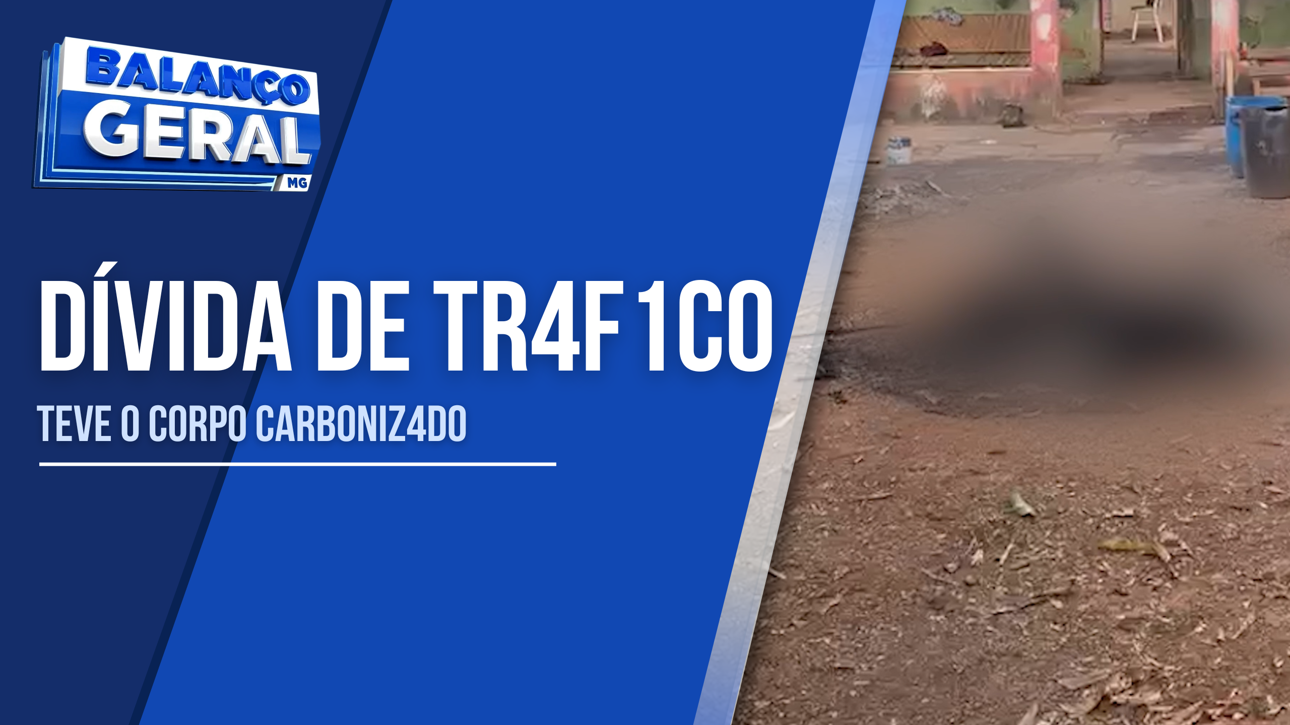 O HOMEM É ENCONTRADO CARBONIZADO NO QUINTAL DE CASA  ABANDONADA EM UNAÍ
