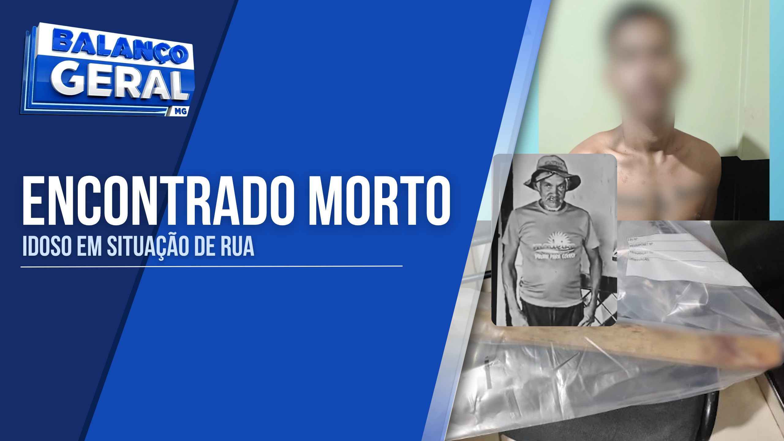 IDOSO EM SITUAÇÃO DE RUA  É ENCONTRADO MORTO COM FERIMENTO NA CABEÇA EM UNAÍ