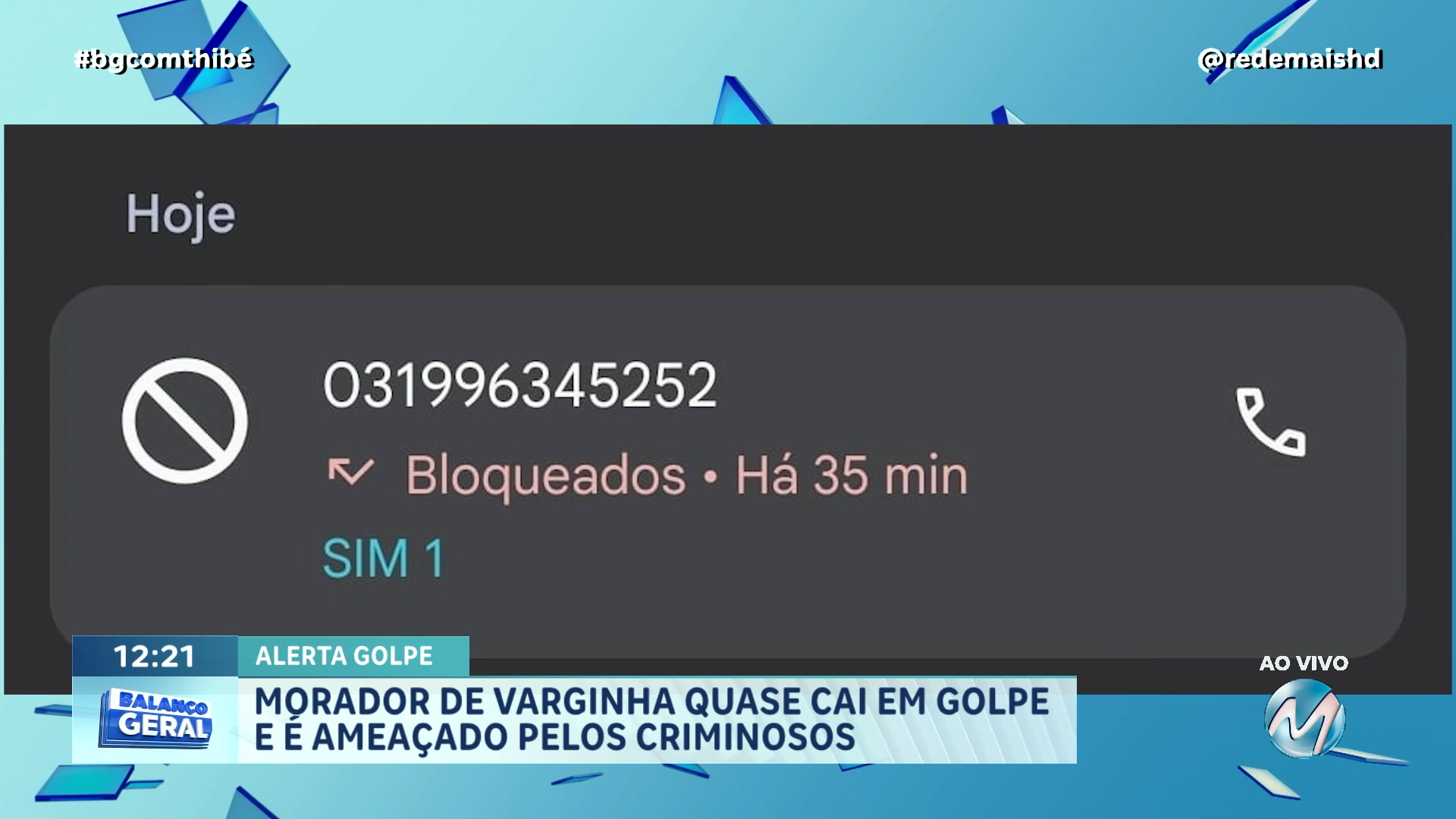 GOLPISTA AMEAÇA METRALHAR CASA DE MORADOR DE VARGINHA APÓS ELE PERCEBER TENTATIVA DE GOLPE