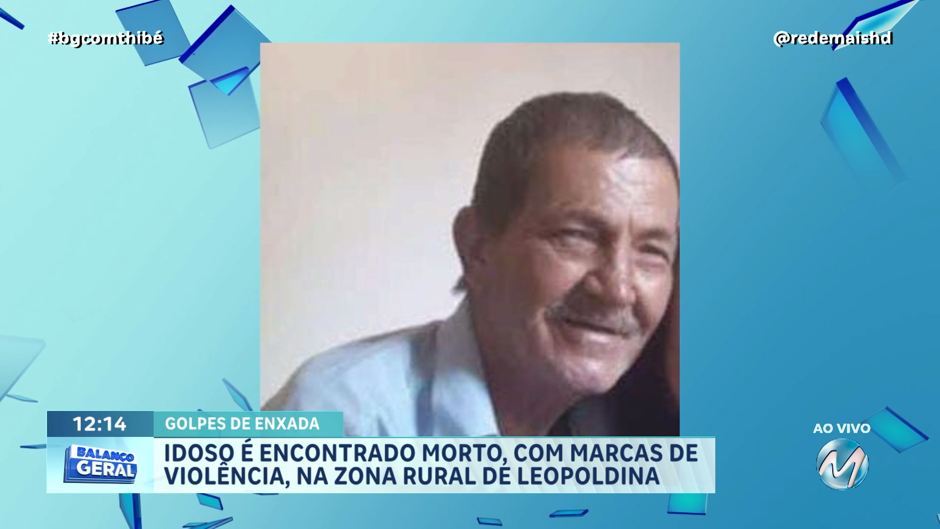 CASO GERALDINHO: IRMÃ DE IDOSO ASSASSINADO DE FORMA BRUTAL EM LEOPOLDINA ACREDITA QUE ELE TENHA SIDO VÍTIMA DE EMBOSCADA