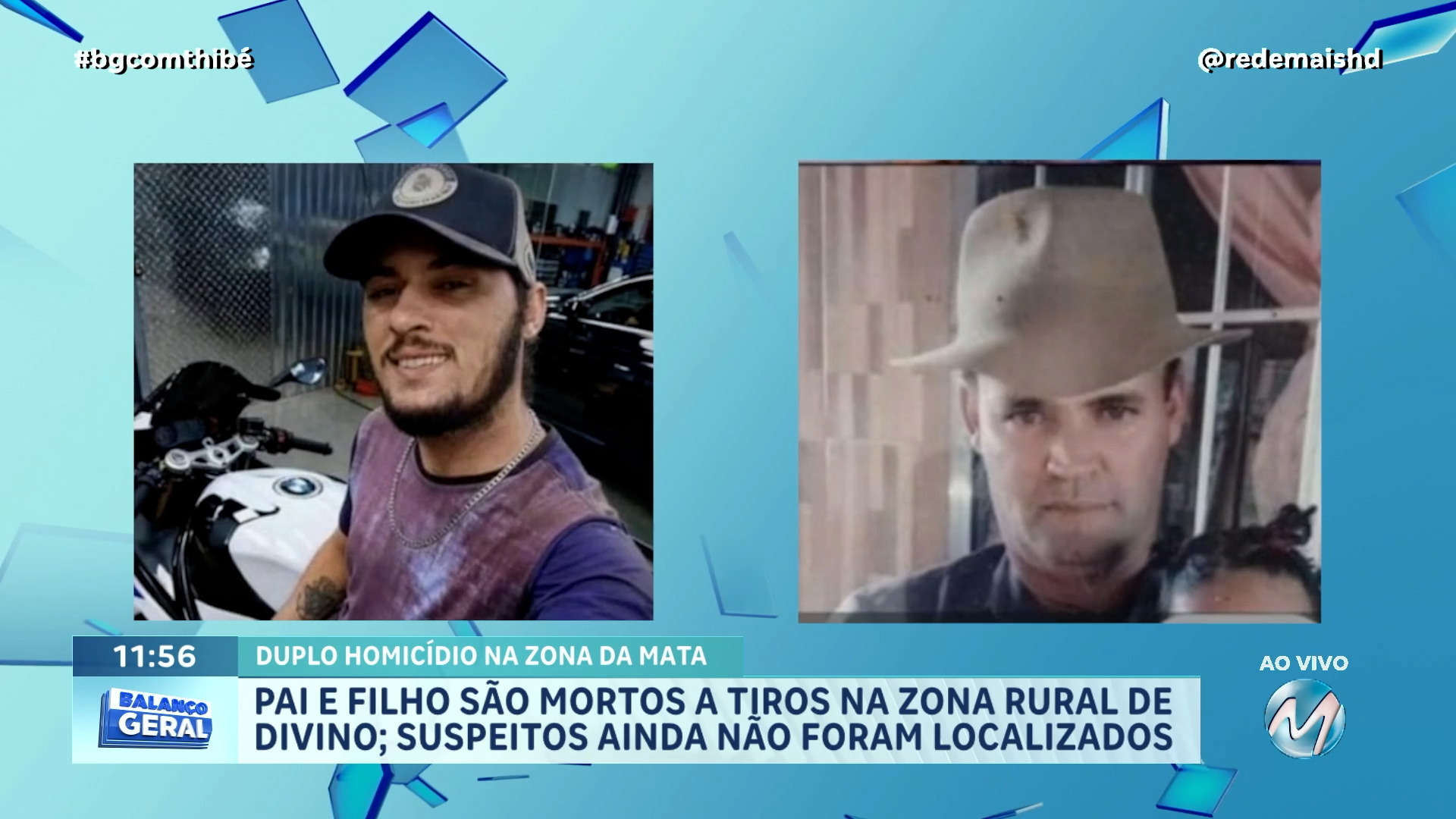 DUPLO HOMICÍDIO NA ZONA RURAL DE DIVINO: PAI E FILHO SÃO MORTOS A TIROS