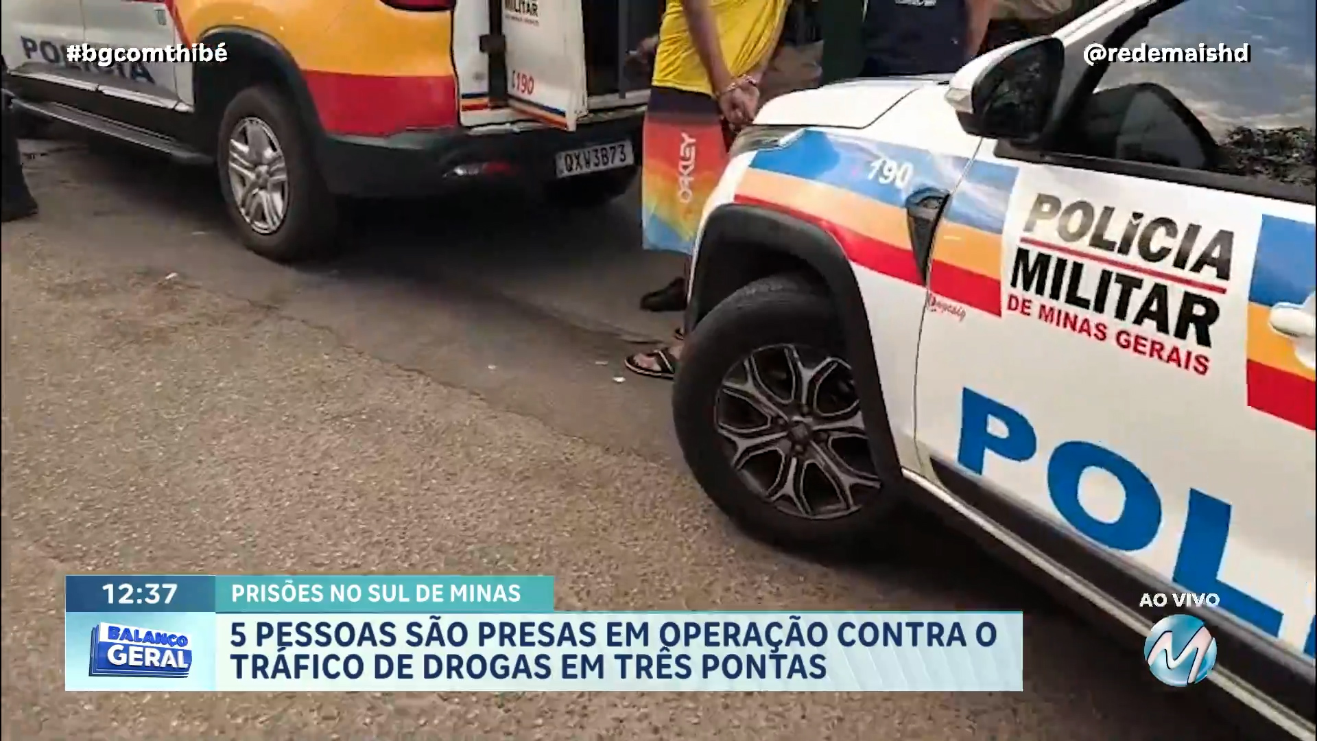 EM TRÊS PONTAS: CINCO PRESOS EM OPERAÇÃO CONTRA O TRÁFICO