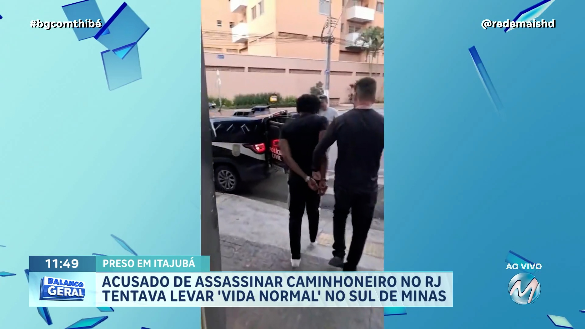LEVAVA UMA VIDA NORMAL EM ITAJUBÁ: CRIMINOSO PROCURADO POR ASSASSINATO NO INTERIOR DO RIO DE JANEIRO É PRESO NO SUL DE MINAS