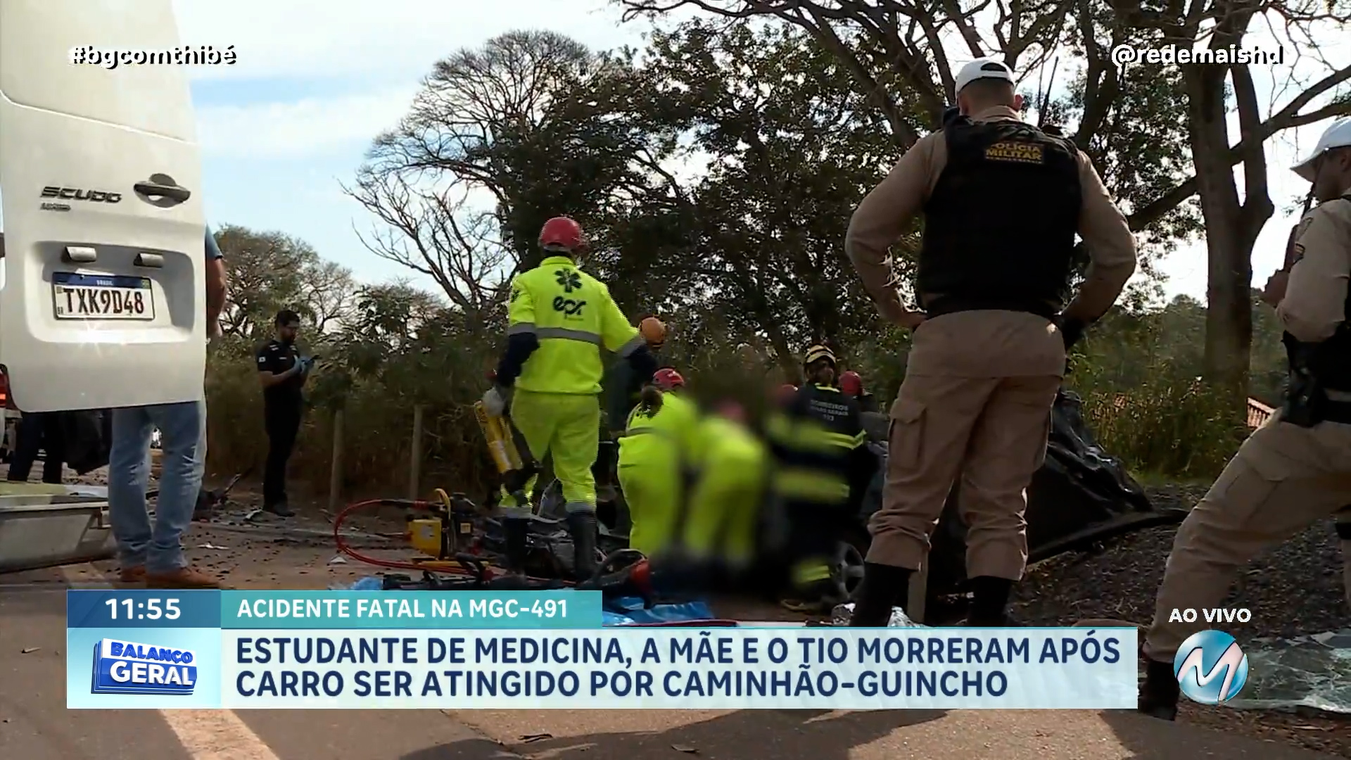 GRAVE ACIDENTE : CORPOS DAS VÍTIMAS FOI SEPULTADO HOJE EM CAMPOS GERAIS