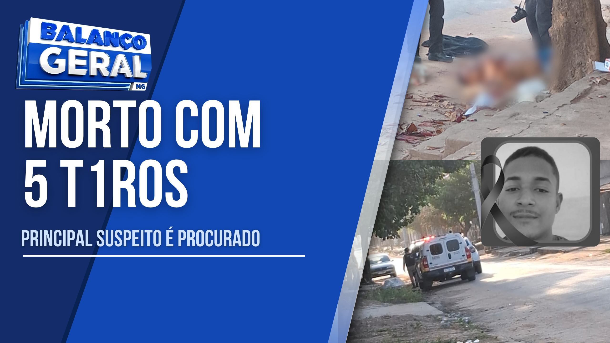 JOVEM É MORTO COM CINCO TIROS NA MADRUGADA EM BURITIZEIRO