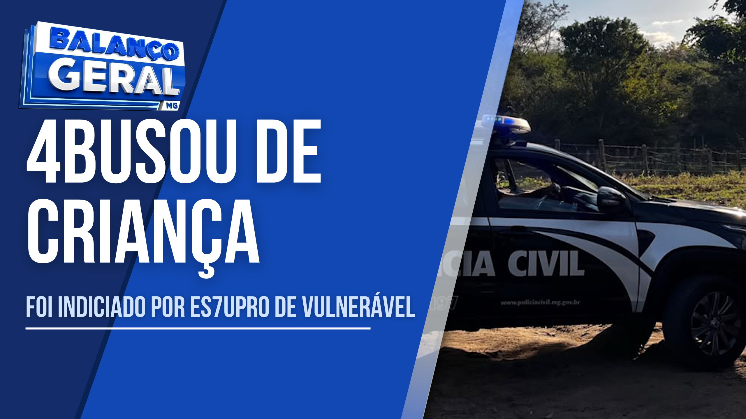 HOMEM É INDICIADO POR ESTUPRO DE VULNERÁVEL CONTRA VIZINHA DE 11 ANOS EM INDAIABIRA