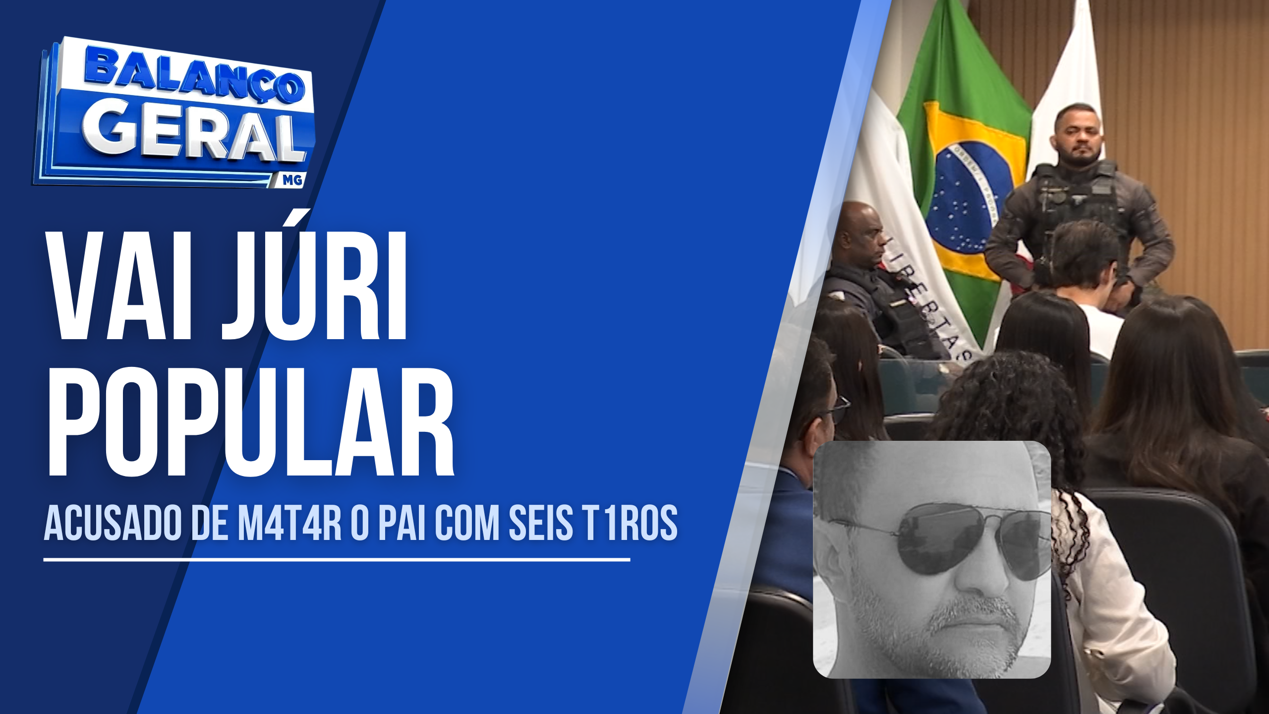 ACUSADO DE MATAR O PAI COM SEIS TIROS VAI A JÚRI POPULAR EM MONTES CLAROS
