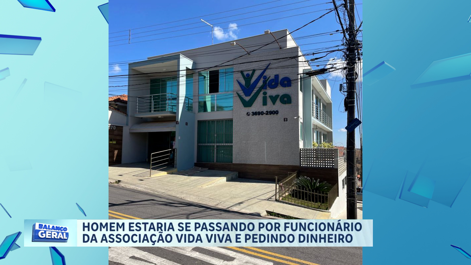 ALERTA DE GOLPE: HOMEM USA O NOME DA ASSOCIAÇÃO VIDA VIVA DE VARGINHA PARA PEDIR DINHEIRO DE PORTA EM PORTA