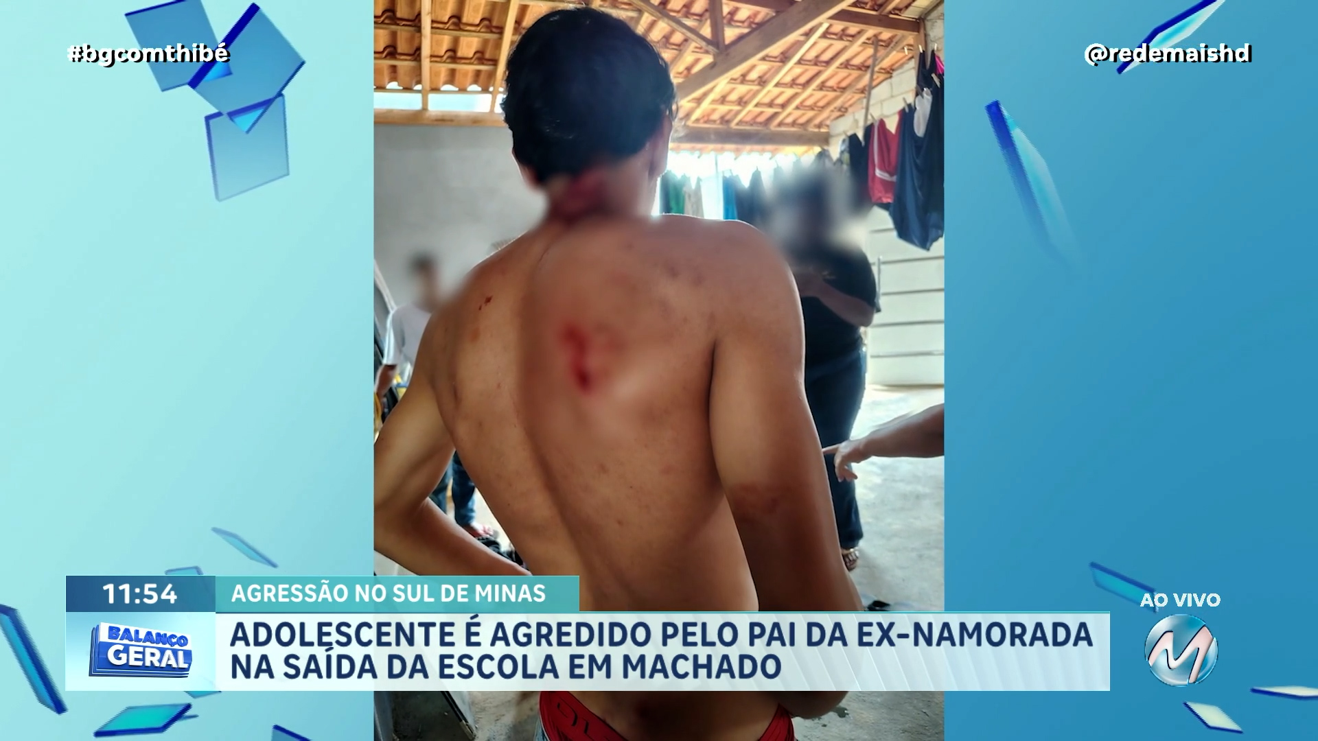 ADOLESCENTE E IRMÃS SÃO AGREDIDOS PELO PAI DA EX-NAMORADA DO MENOR EM MACHADO