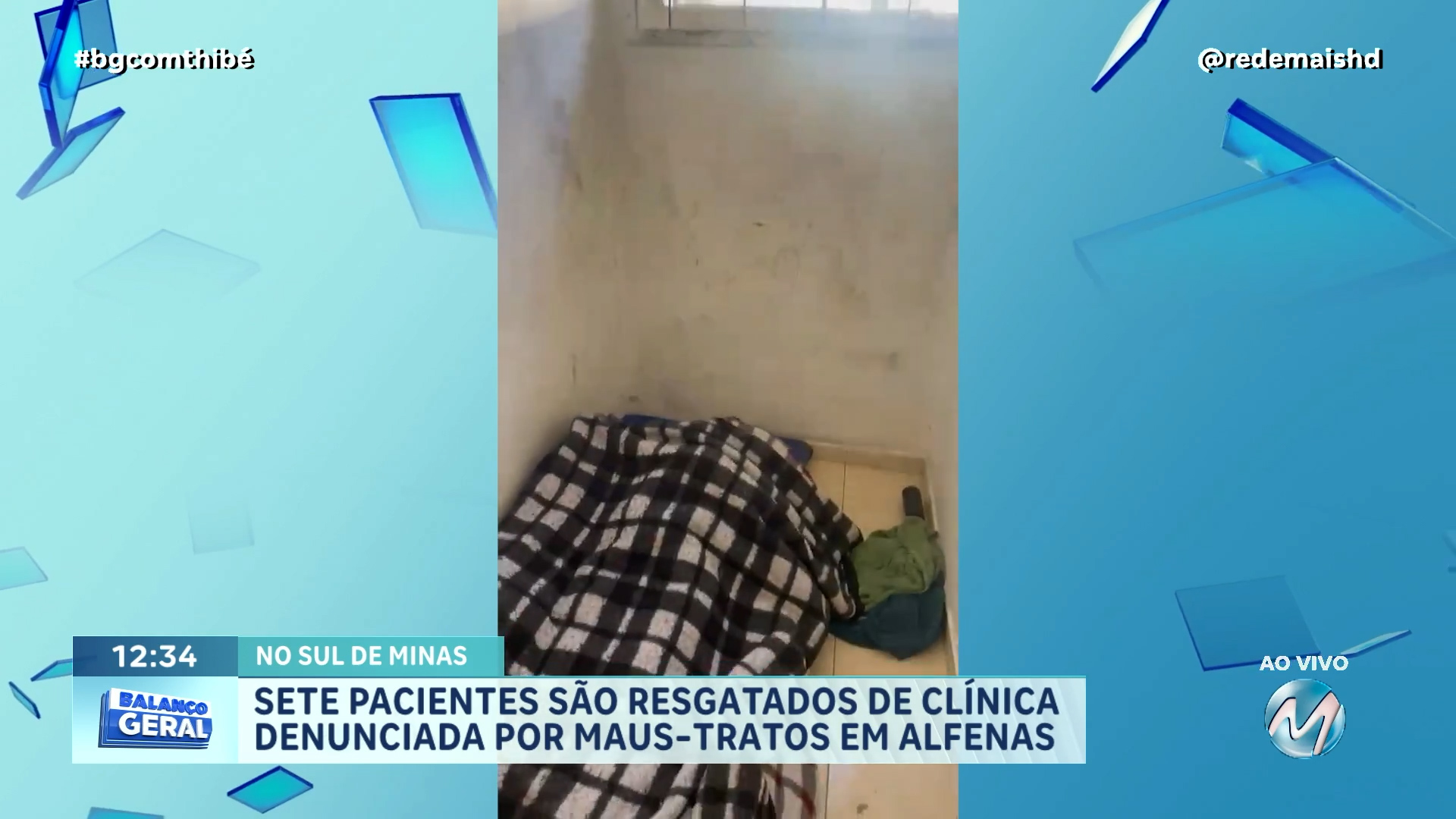 PACIENTES AMARRADOS, SUJEIRA E DIVERSAS IRREGULARIDADES FORAM ENCONTRADOS EM CLÍNICA EM ALFENAS