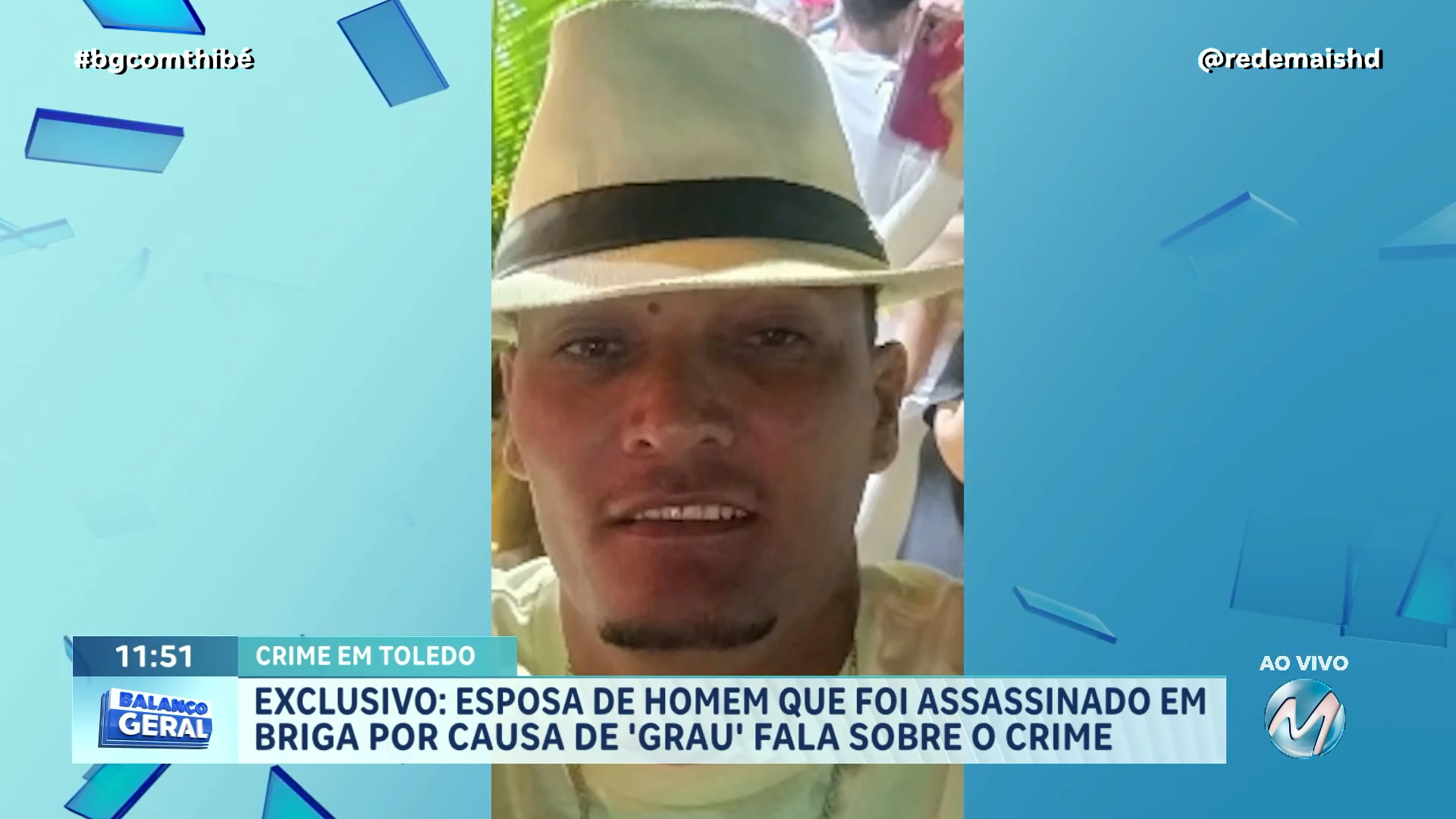 EXCLUSIVO: ESPOSA DE HOMEM QUE FOI ASSASSINADO EM BRIGA POR CAUSA DE ‘GRAU’ FALA SOBRE O CRIME