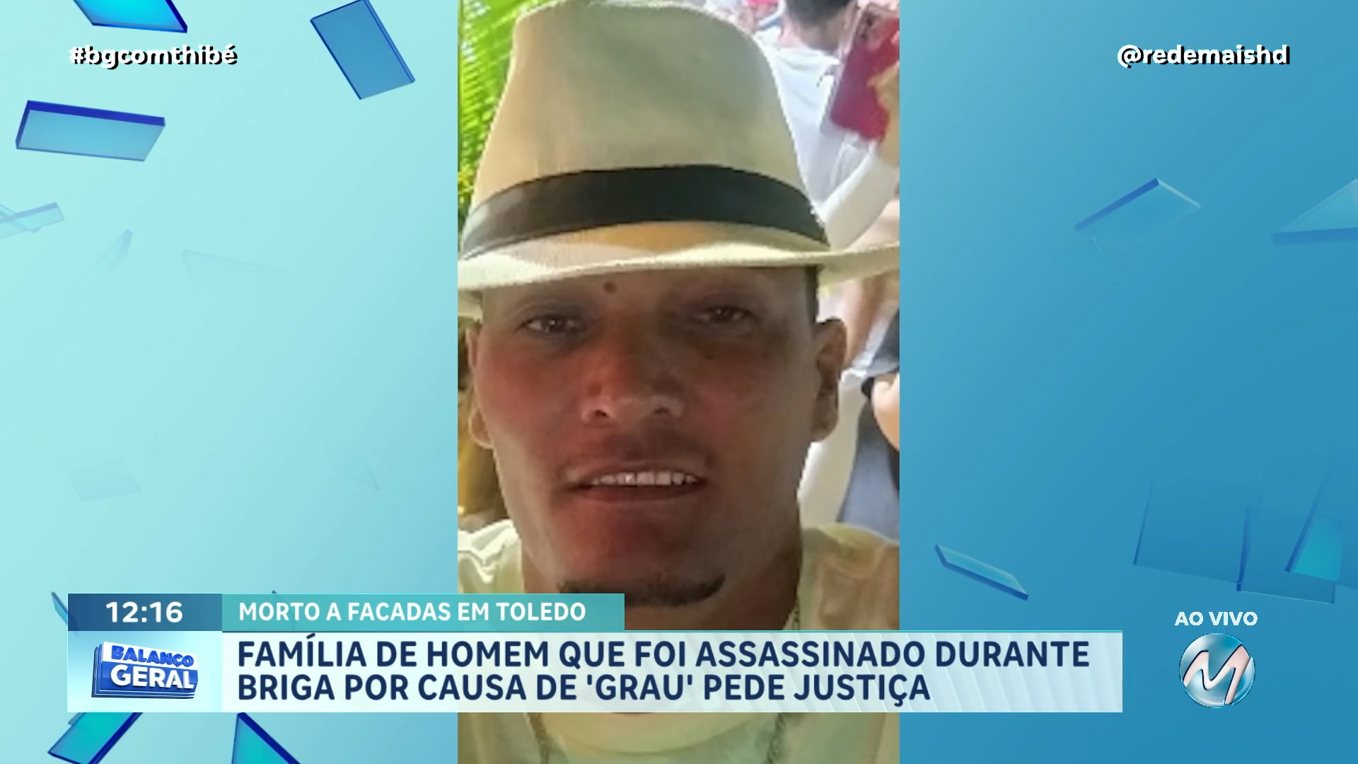 CASO CÂNDIDO: FAMÍLIA PEDE JUSTIÇA APÓS HOMEM MORRER DURANTE BRIGA EM TOLEDO