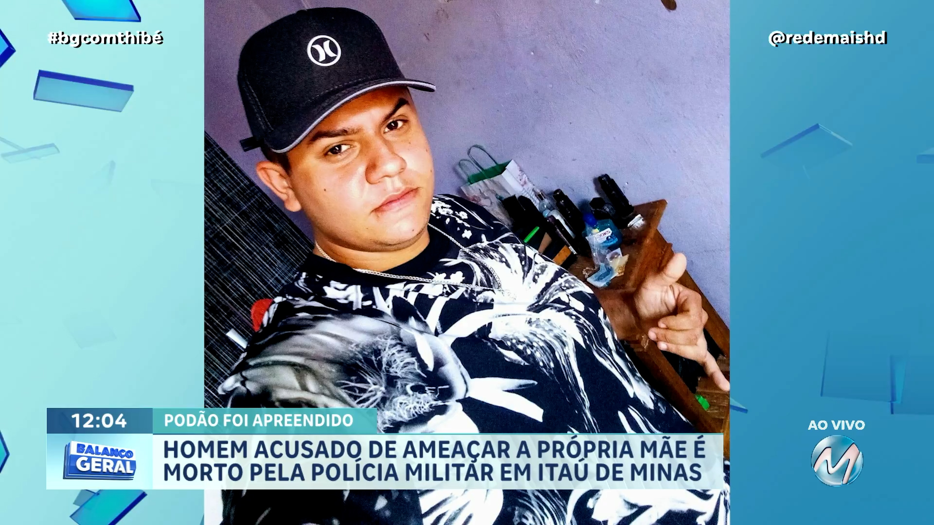 ACUSADO DE AMEAÇAR A PRÓPRIA MÃE COM PODÃO É MORTO PELA POLÍCIA APÓS ATACAR MILITARES EM ITAÚ DE MINAS