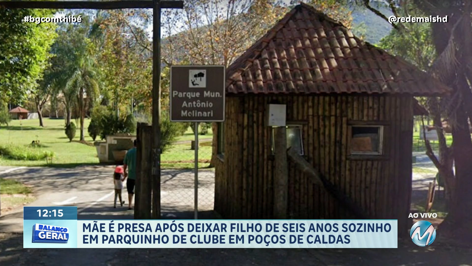 MÃE É PRESA APÓS DEIXAR CRIANÇA DE SEIS ANOS SOZINHA NO PARQUE MUNICIPAL EM POÇOS DE CALDAS