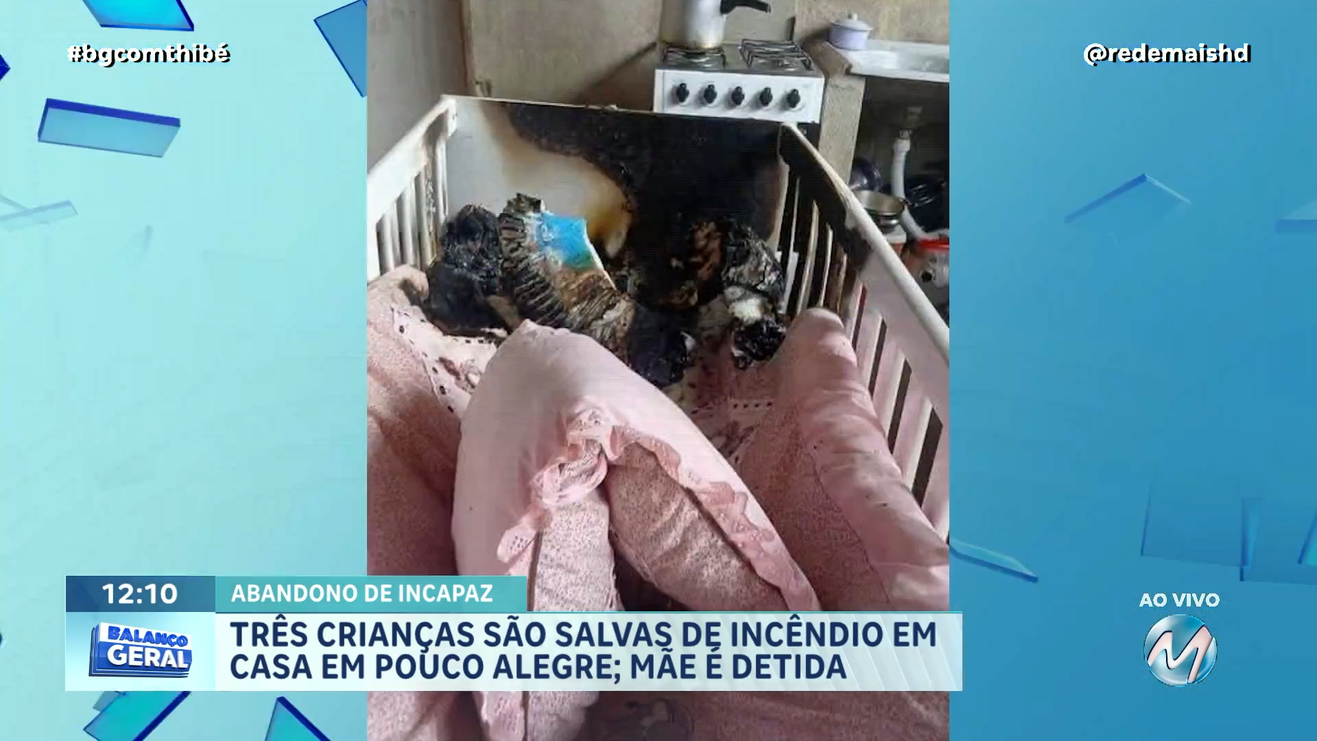 VIZINHA ARRISCA A PRÓPRIA VIDA DURANTE INCÊNDIO E SALVA CRIANÇAS E UMA BEBÊ QUE ESTAVA ENROLADA EM COBERTA EM CHAMAS