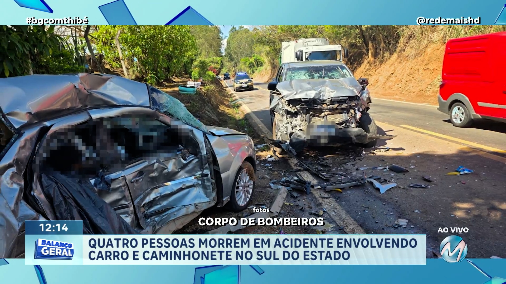 MORADORES DE DIVINÓPOLIS MORREM EM ACIDENTE ENVOLVENDO CARRO E CAMINHONETE EM RODOVIA DO SUL DE MINAS