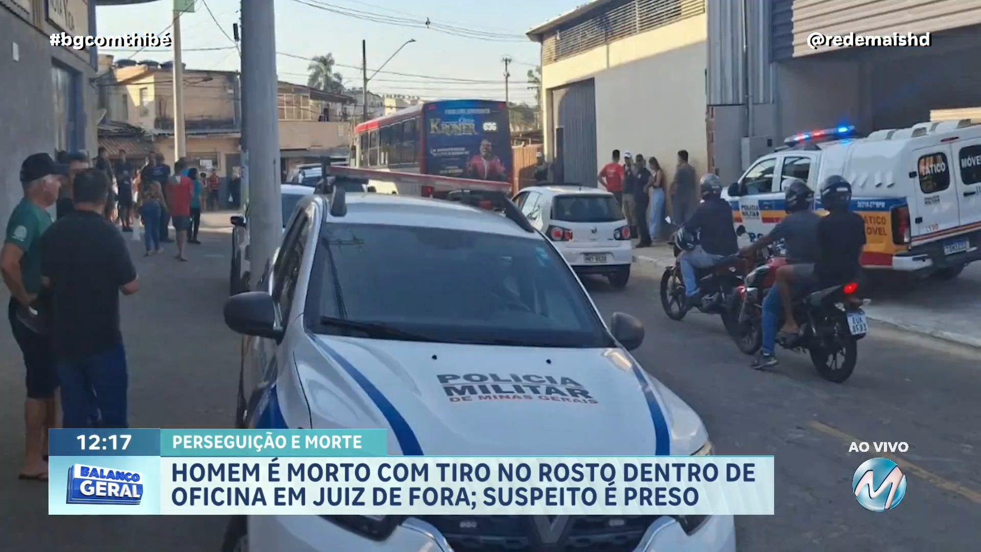HOMEM DE 29 ANOS É MORTO A TIROS DENTRO DE OFICINA EM JUIZ DE FORA