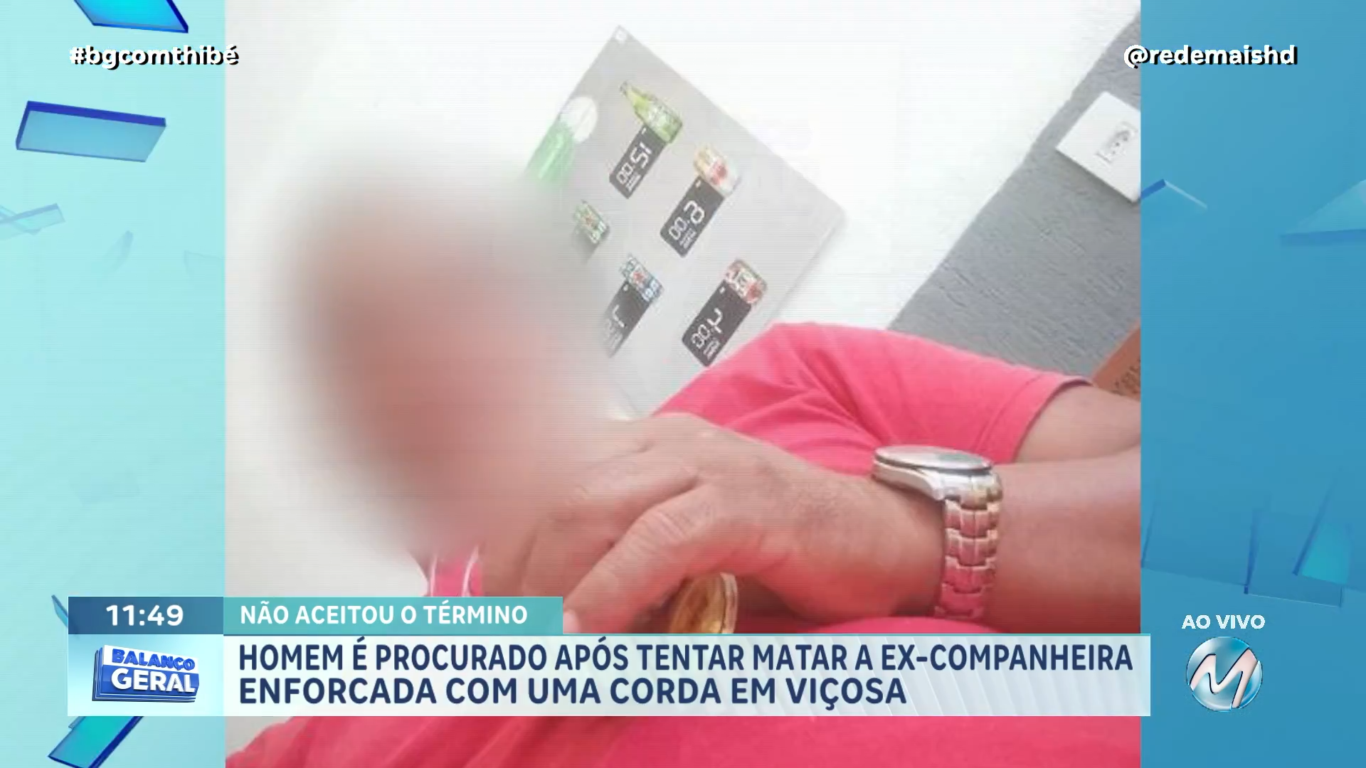 HOMEM É PROCURADO APÓS TENTAR MATAR A EX-COMPANHEIRA ENFORCADA COM UMA CORDA EM VIÇOSA