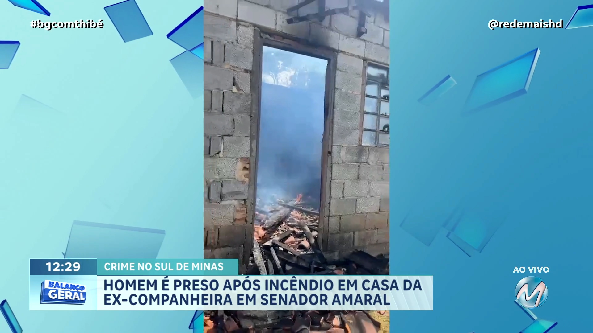 MULHER AMEAÇADA DE MORTE E QUE TEVE CASA INCENDIADA PELO EX EM SENADOR AMARAL FALA COM O BALANÇO GERAL
