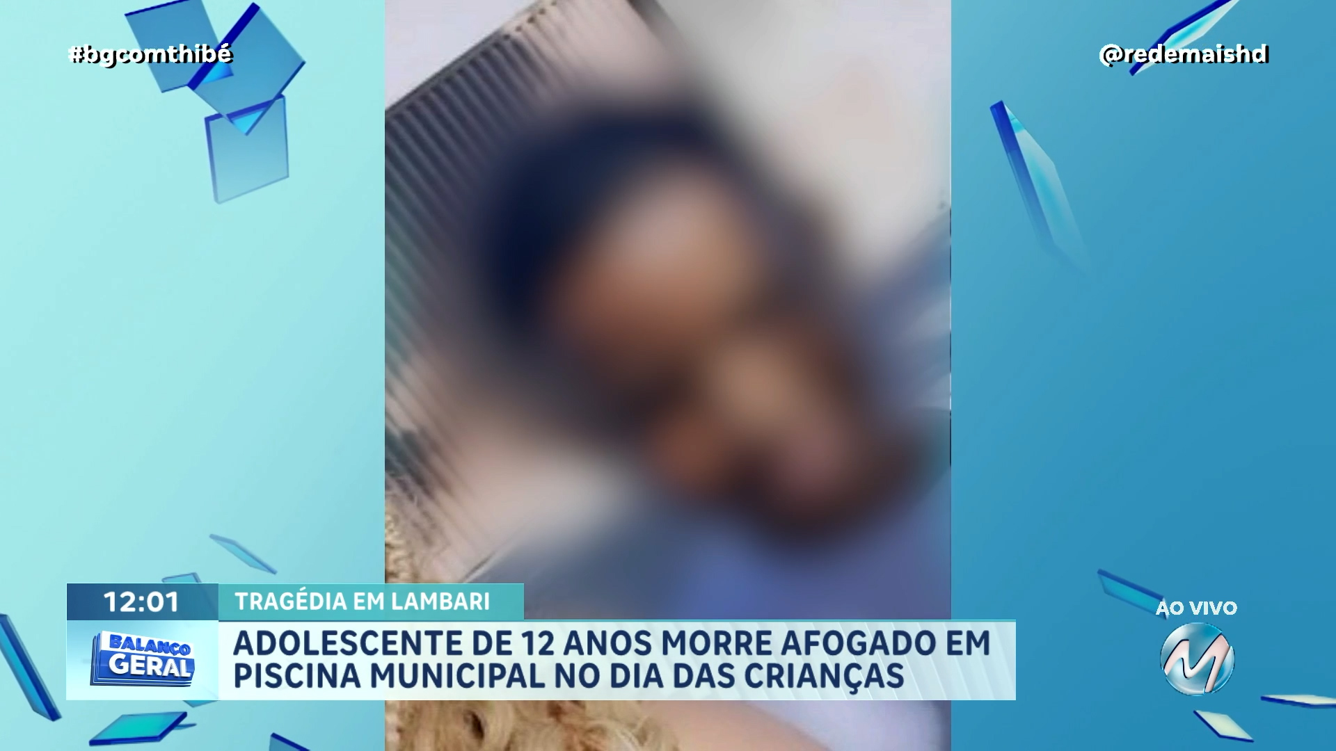 TRAGÉDIA NO SUL DE MINAS: ADOLESCENTE DE 12 ANOS MORRE AFOGADO EM PISCINA MUNICIPAL DE LAMBARI