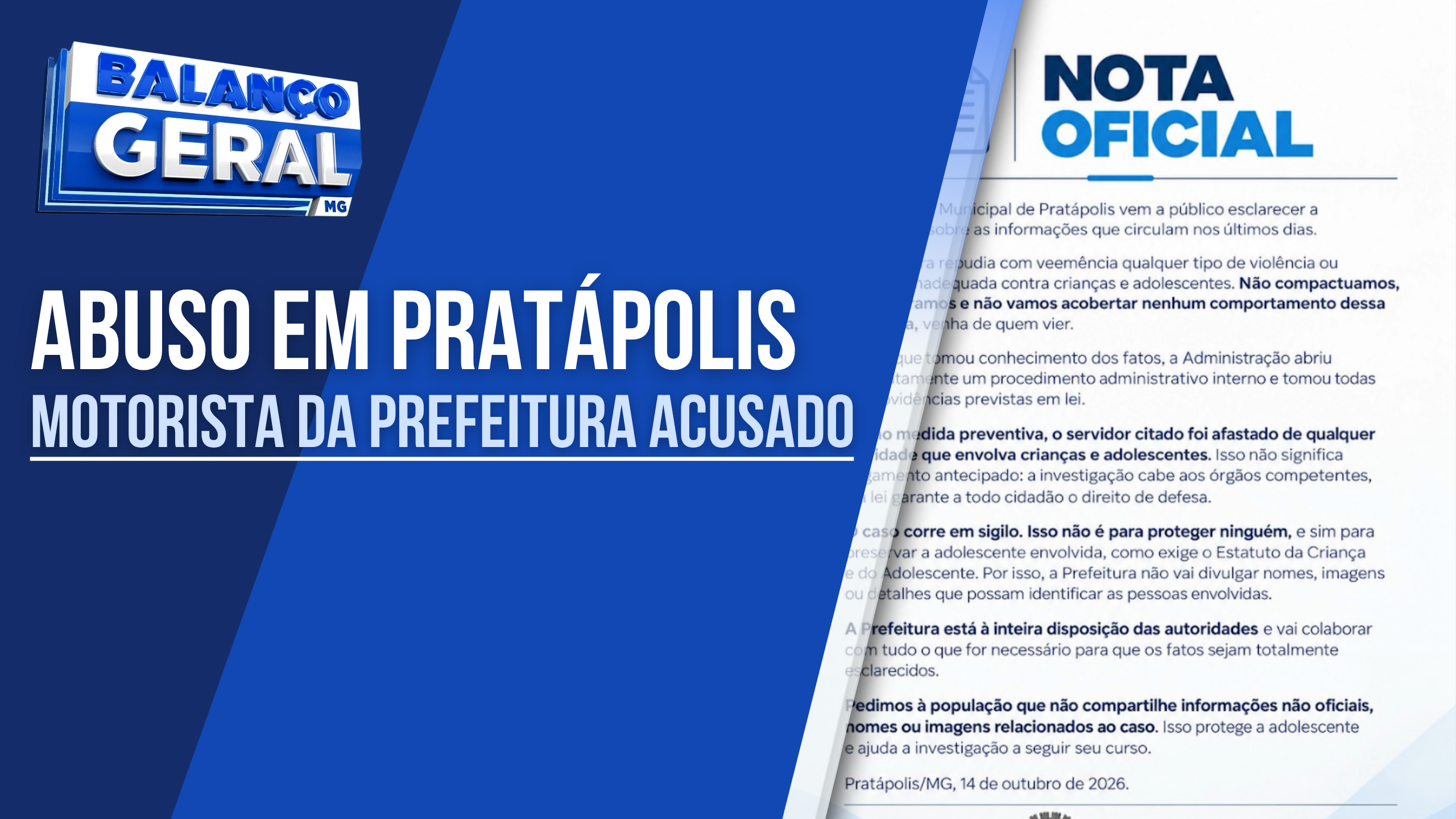OFERECEU CARONA: MOTORISTA DE PREFEITURA É PRESO ACUSADO DE ABUSAR DE ADOLESCENTE NO SUDOESTE DE MINAS