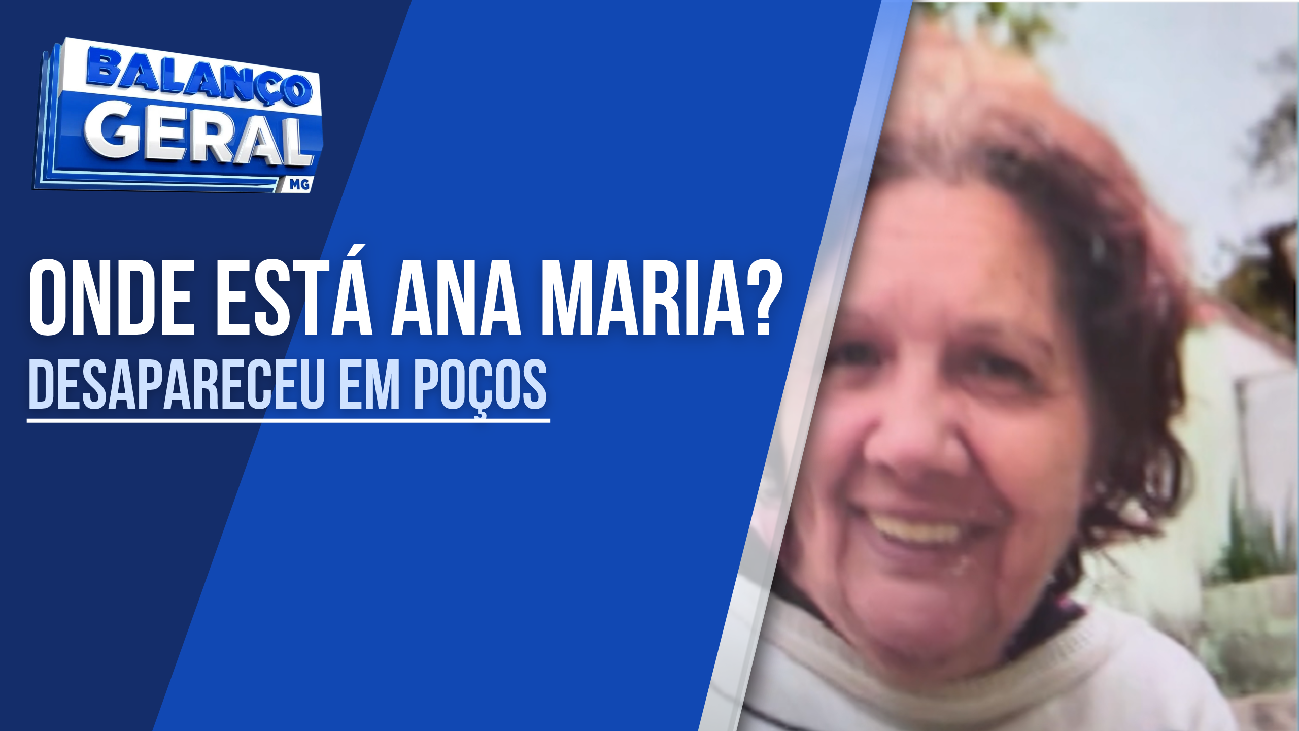 FAMÍLIA CONTINUA BUSCAS POR IDOSA COM ALZHEIMER DESAPARECIDA EM POÇOS DE CALDAS