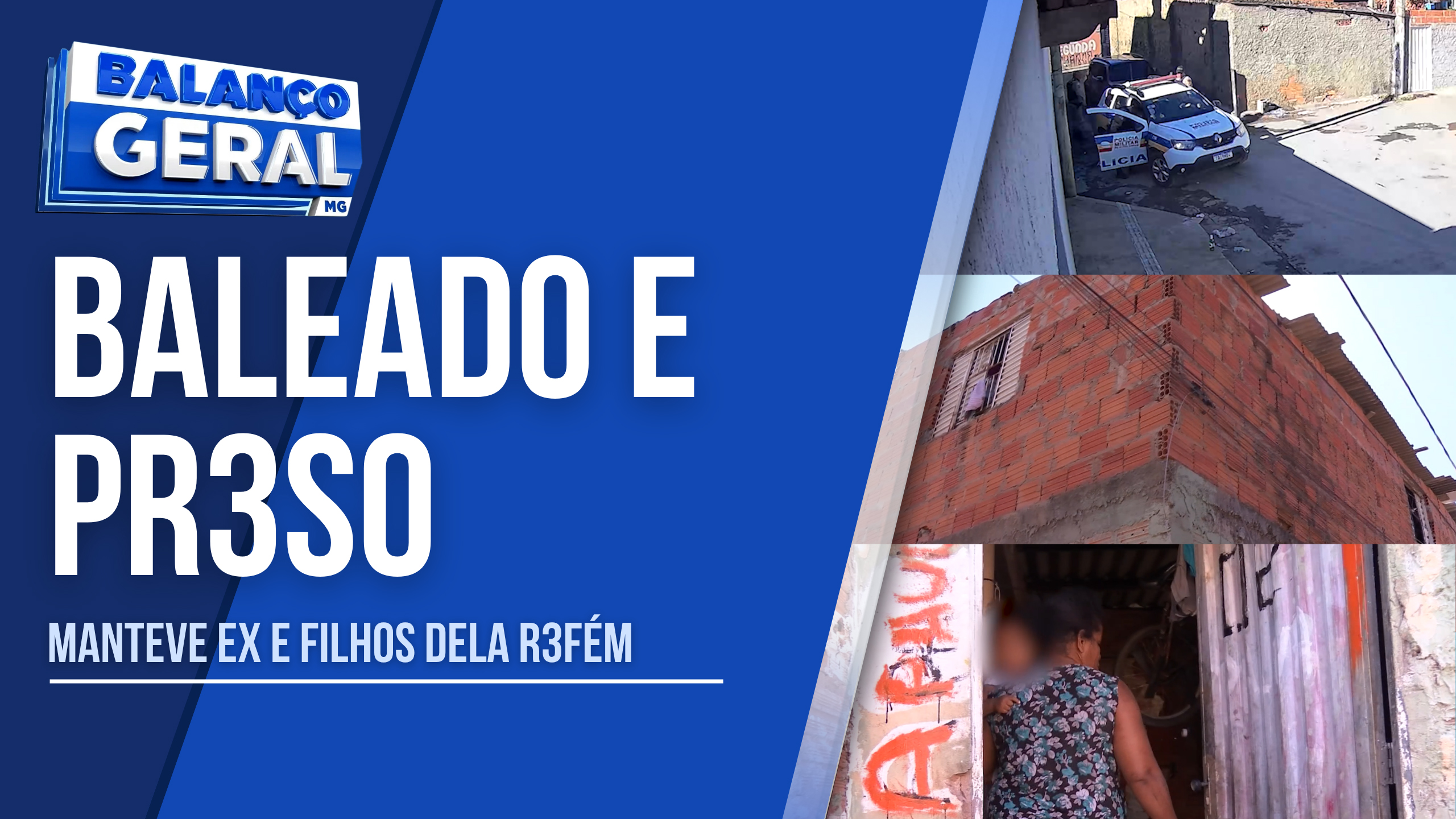 HOMEM É BALEADO E PRESO APÓS MANTER A EX E TRÊS FILHOS DELA REFÉNS EM MONTES CLAROS