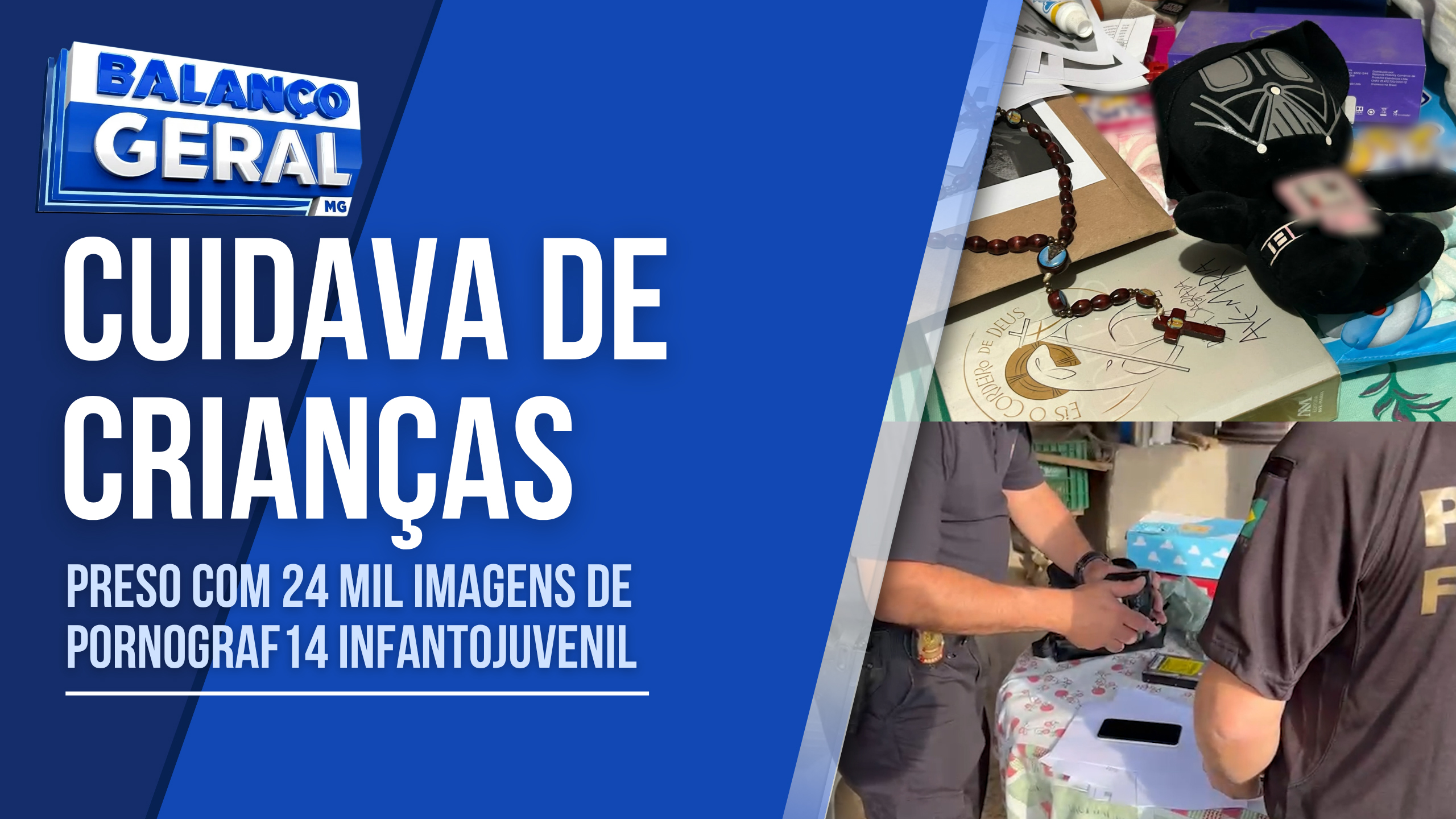 HOMEM É PRESO COM MAIS DE 24 MIL IMAGENS DE ABUSO SEXUAL INFANTOJUVENIL EM TAIOBEIRAS